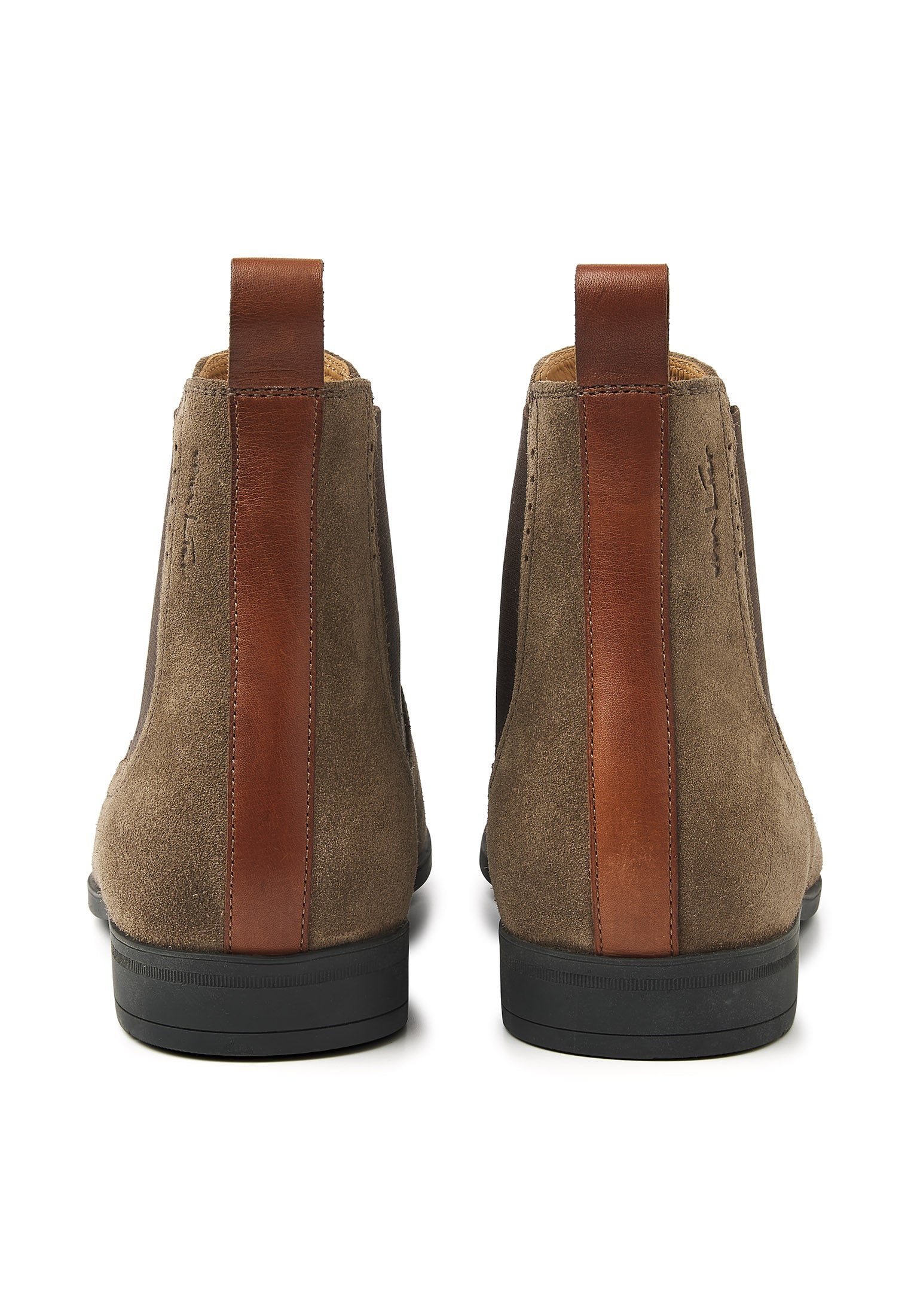 Taupe suède Portofino chelsea boot