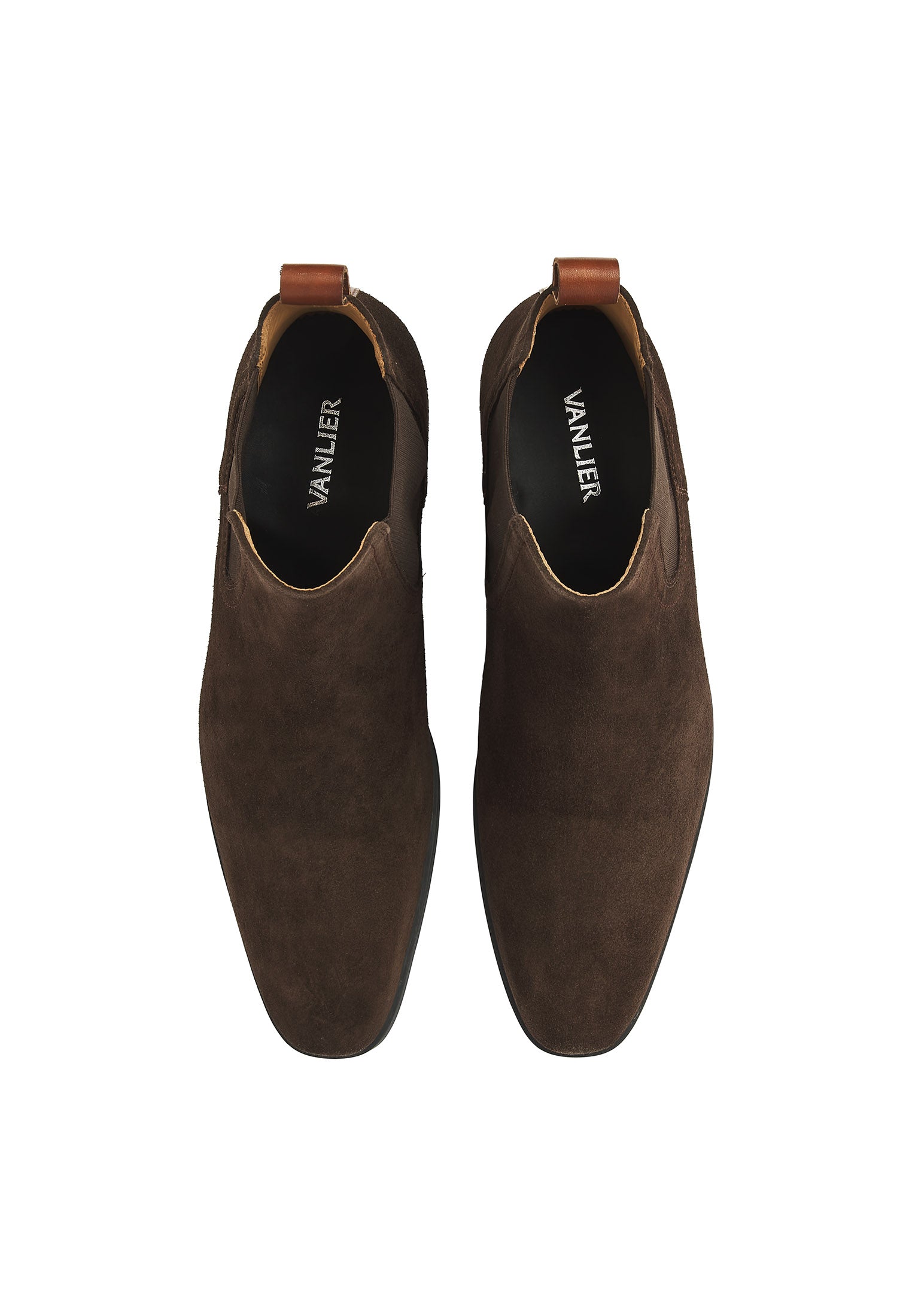 Testa di Moro bruin suède Portofino chelsea boot