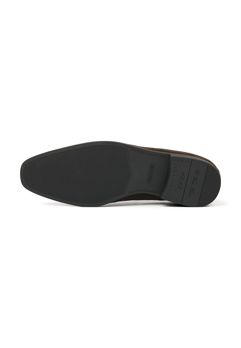 Testa di Moro bruin suède Portofino loafer