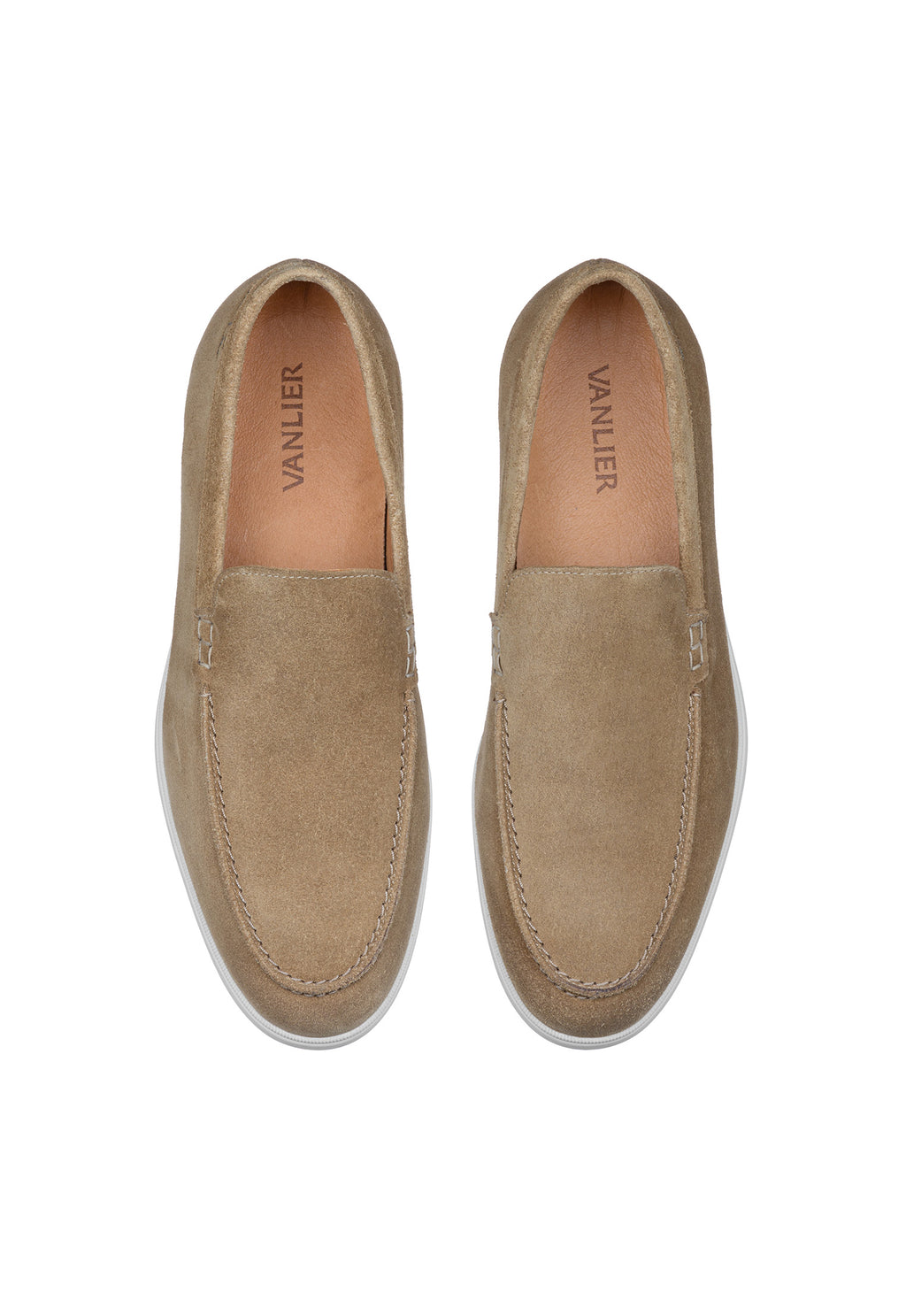 Sand beige suede Ascona loafer