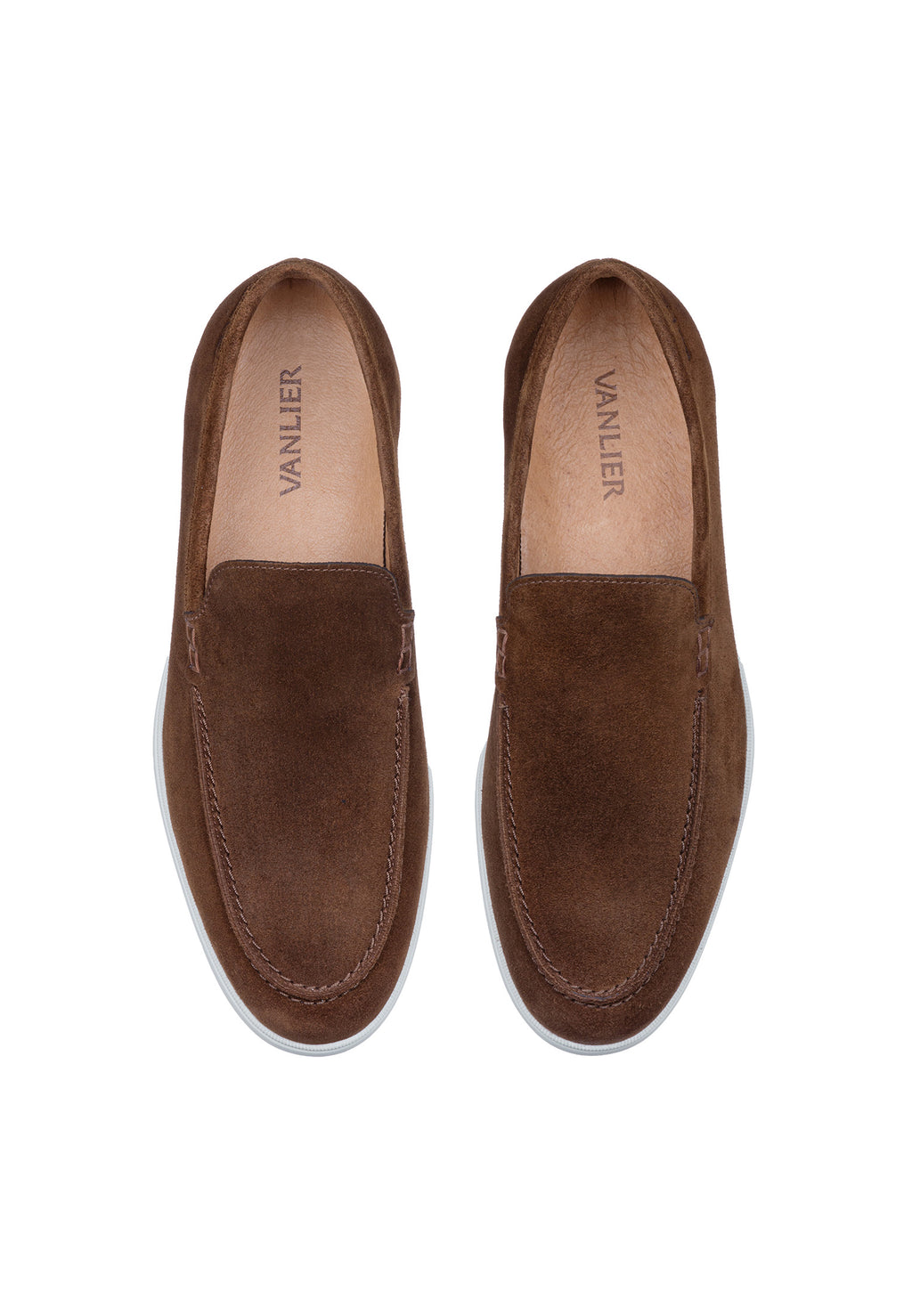Roest cognac suède Ascona loafer