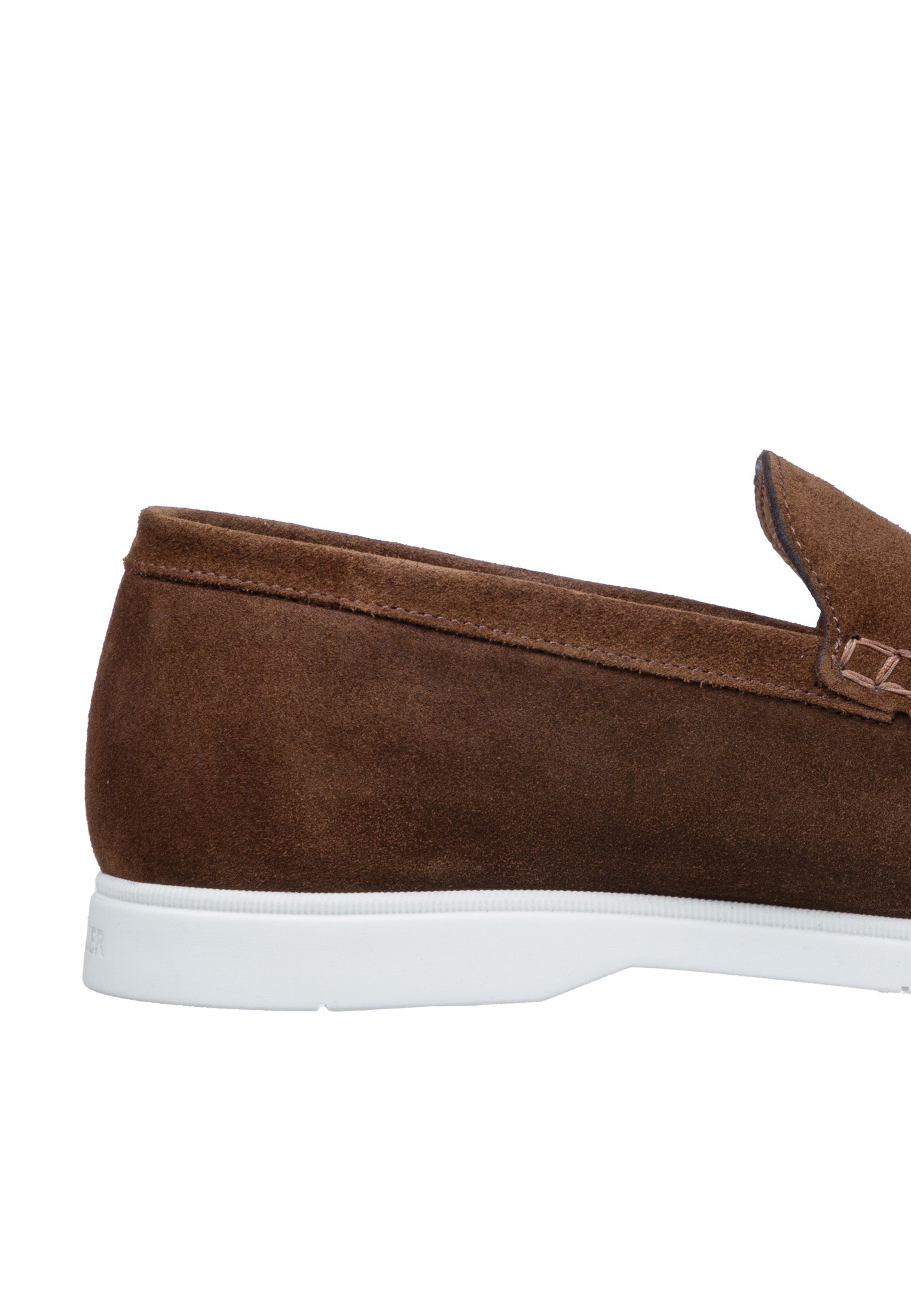 Roest cognac suède Ascona loafer