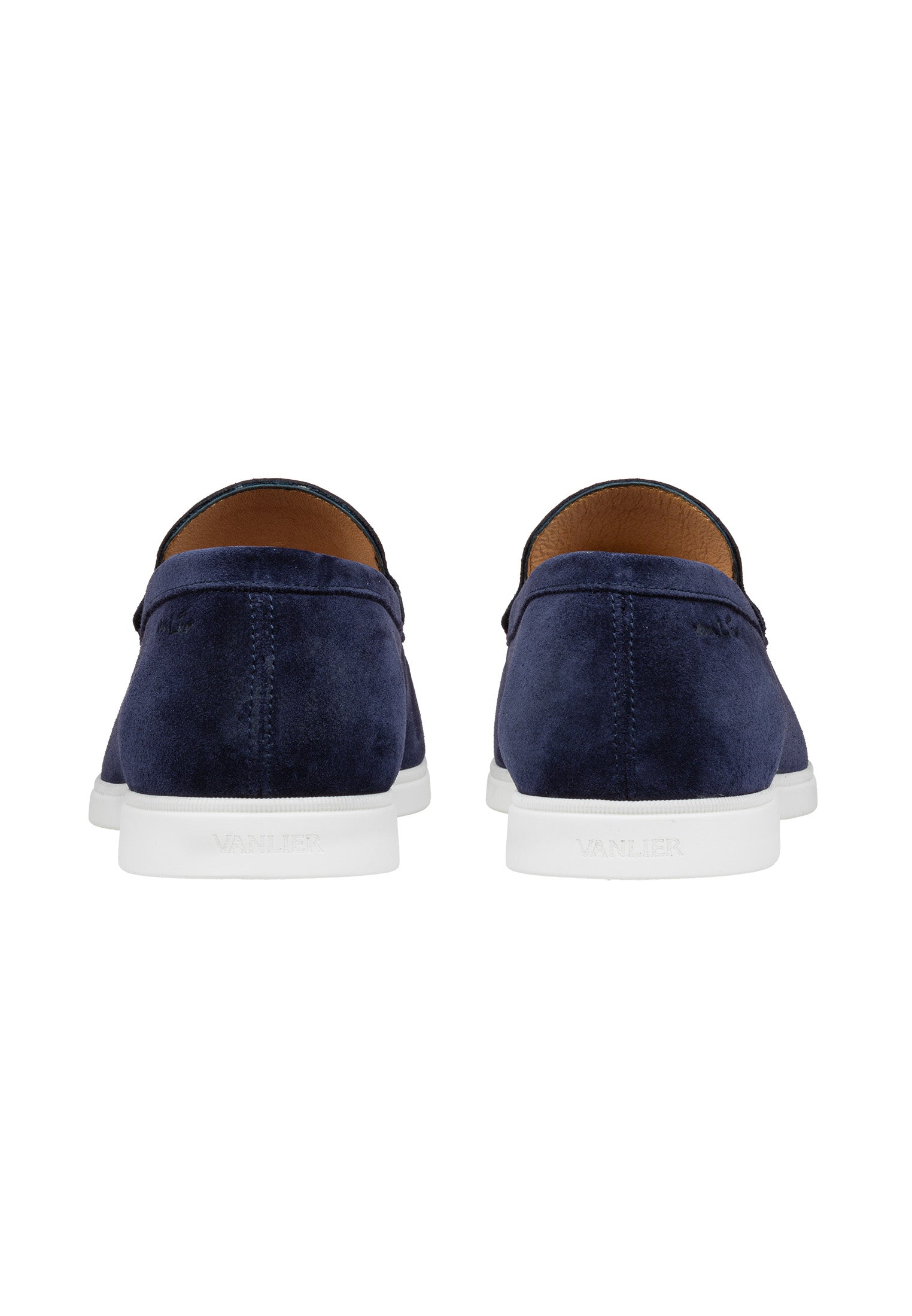 Navy blauw suède Ascona loafer