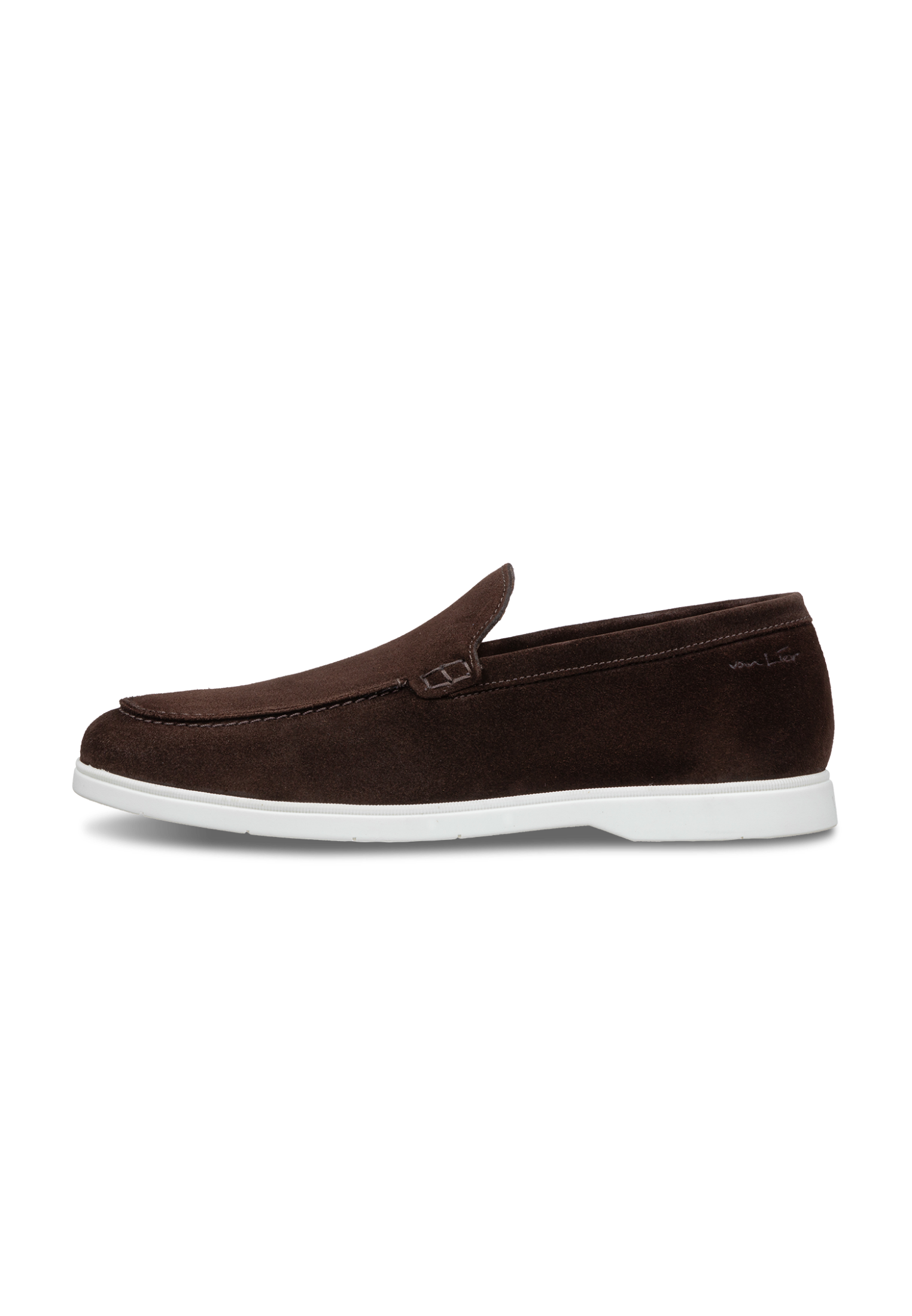 Donker bruin suède Ascona loafer