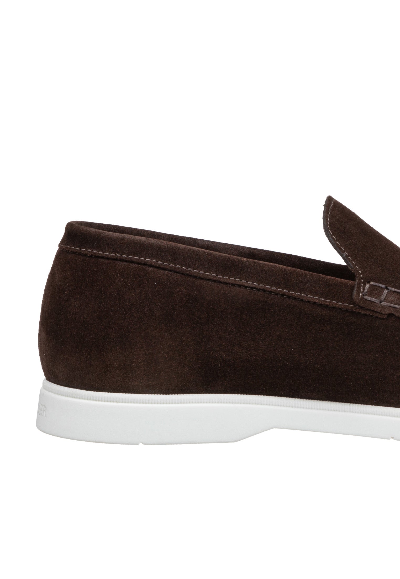Donker bruin suède Ascona loafer