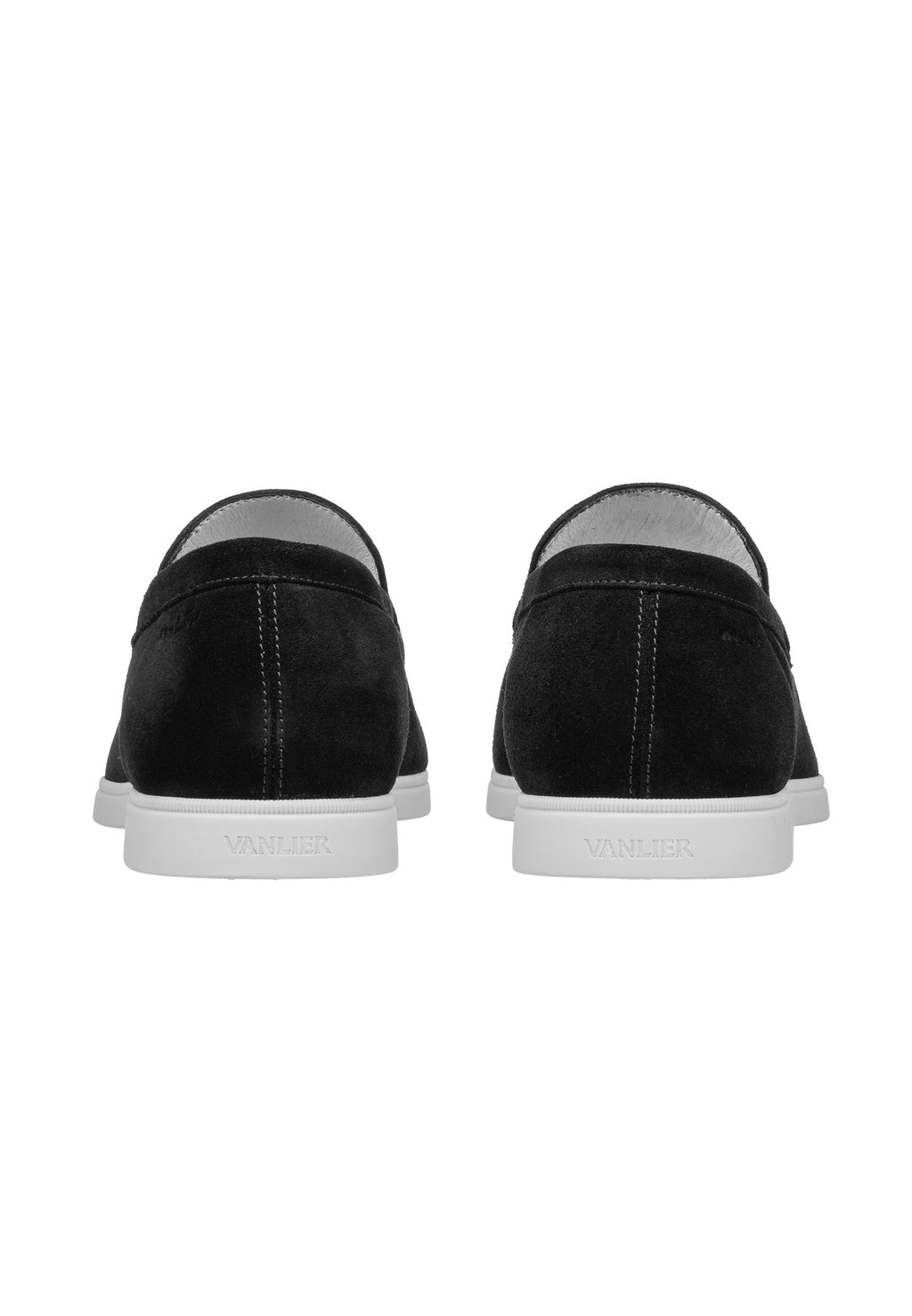 Black suede Ascona loafer