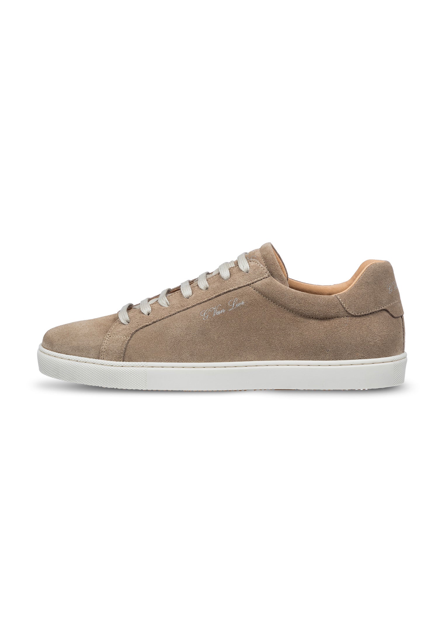 Zand beige suède Napoli sneaker