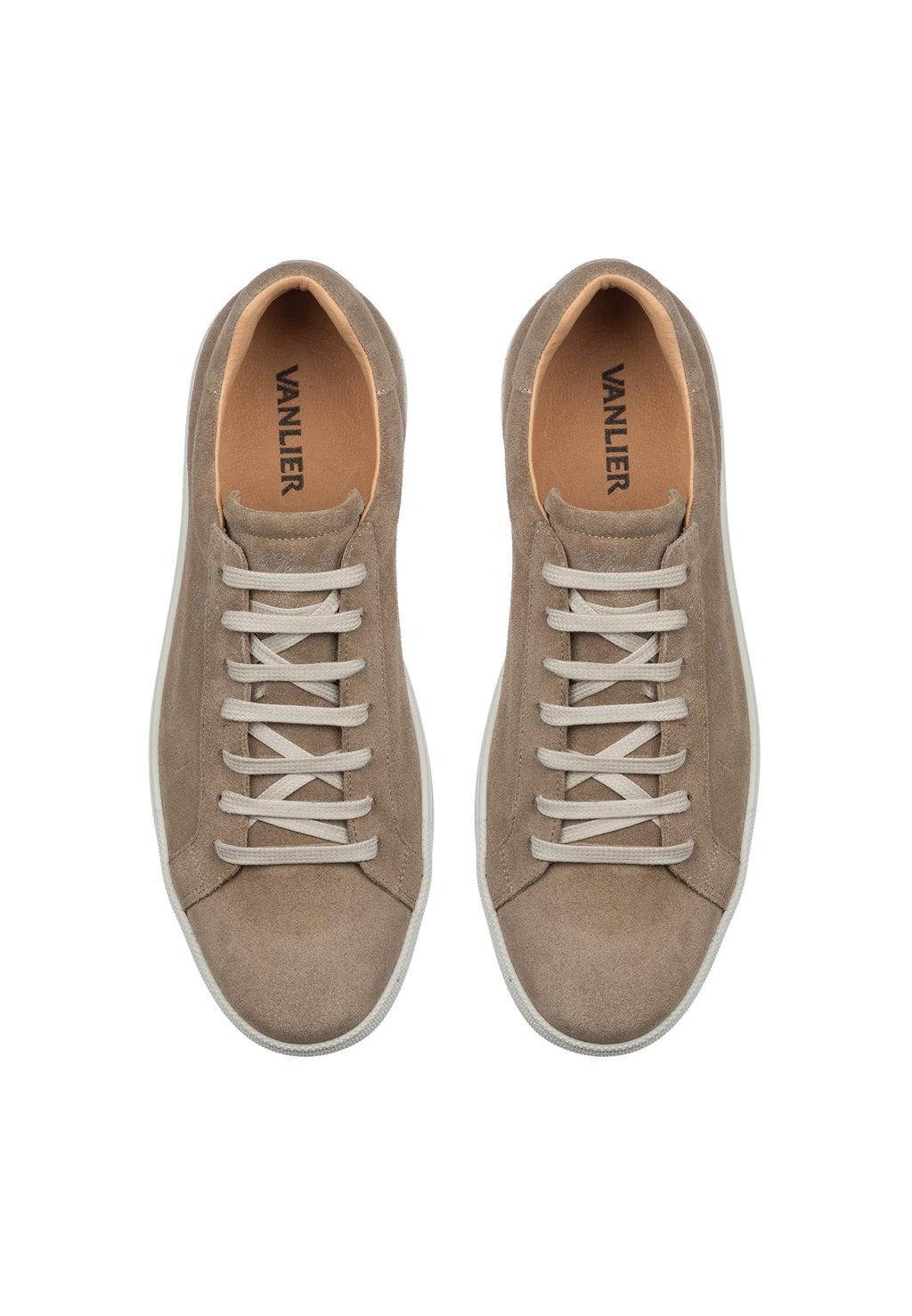 Zand beige suède Napoli sneaker