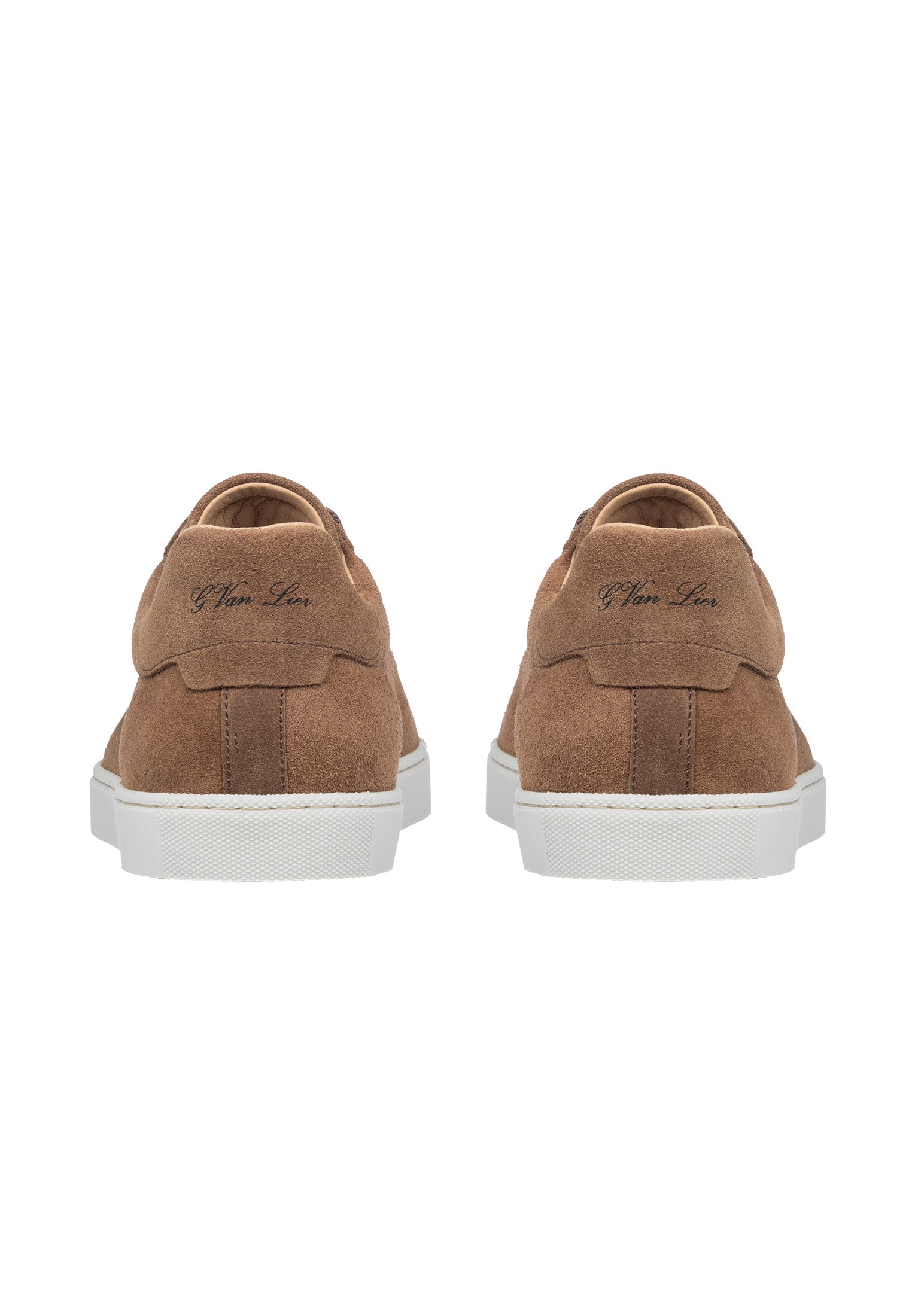 Licht cognac suède Napoli sneaker
