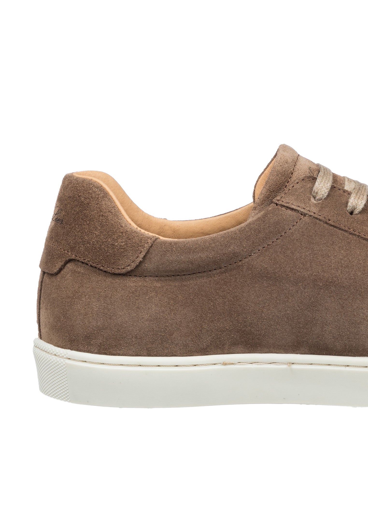 Lichtbruin suède Napoli sneaker