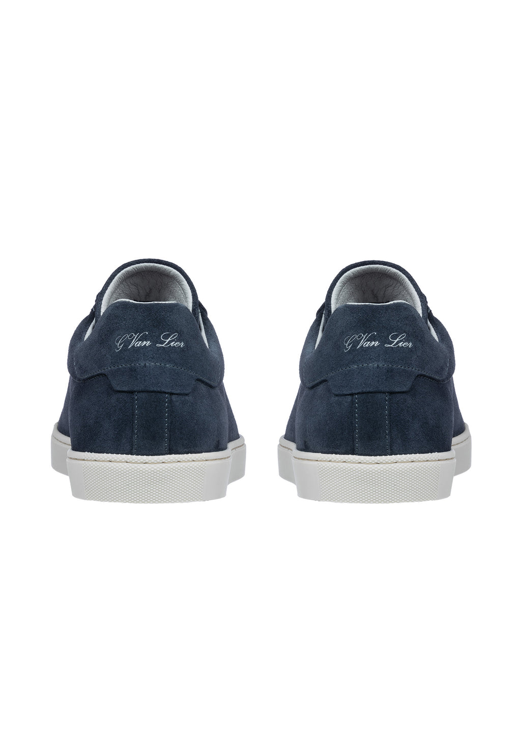 Navy blauw suède Napoli sneaker