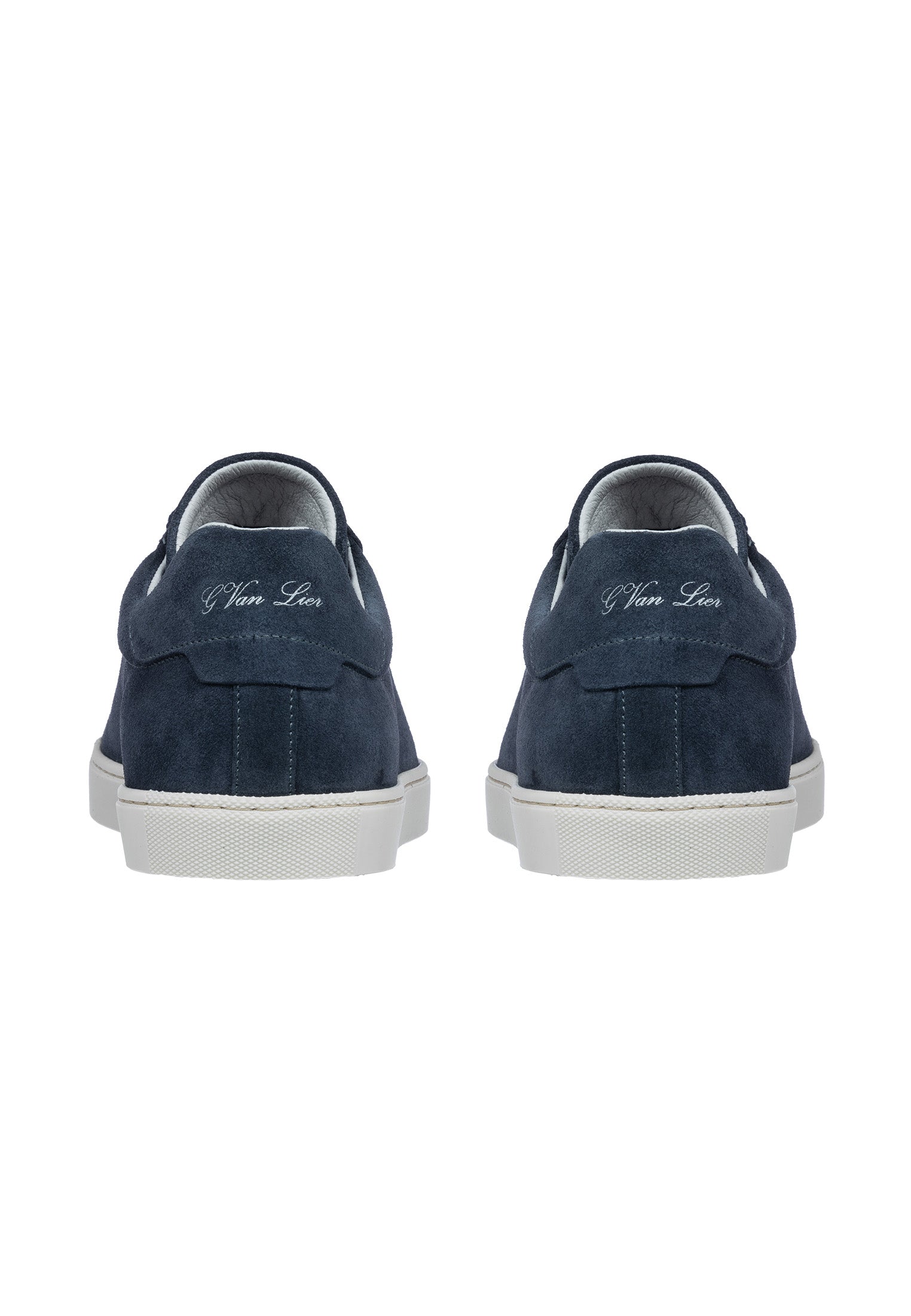 Navy blauw suède Napoli sneaker