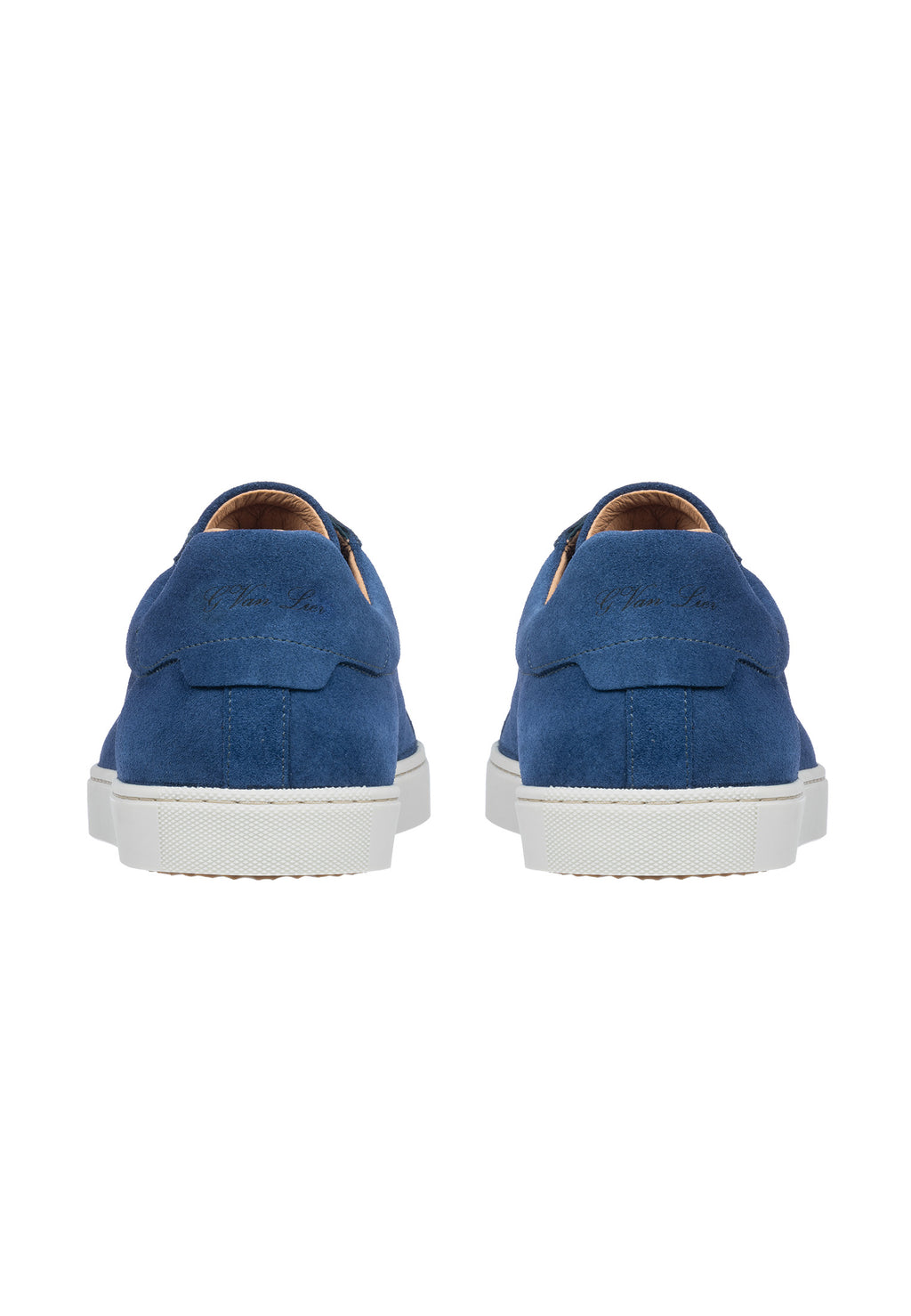 Blauw suède Napoli sneaker