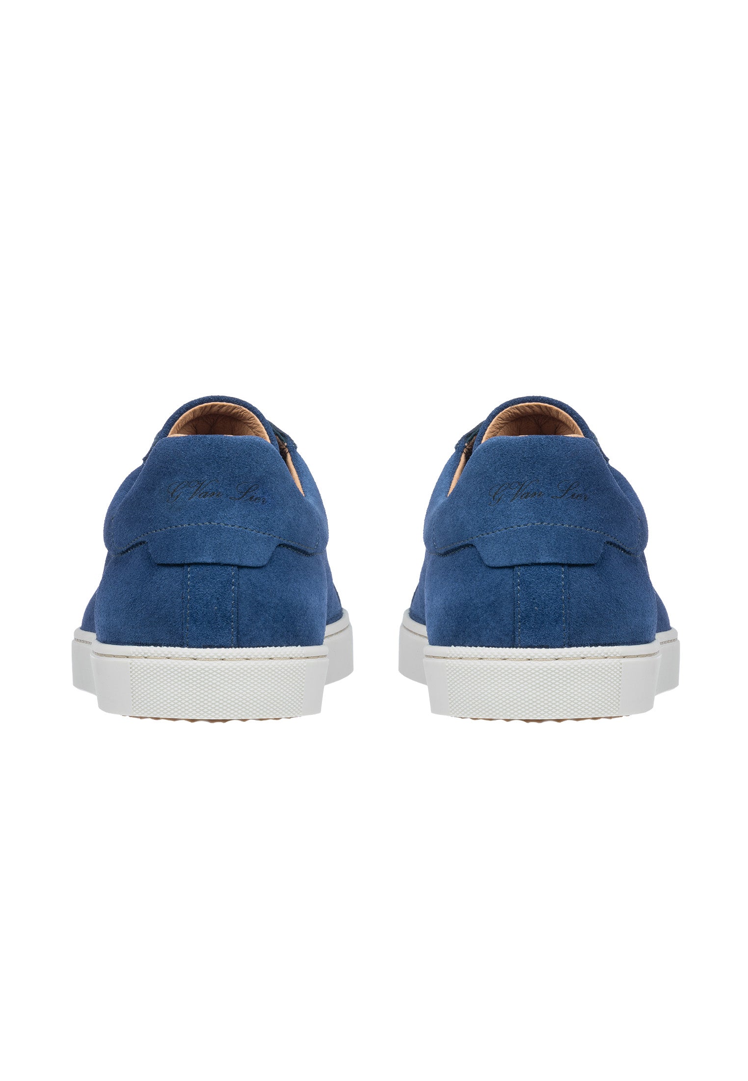 Blauw suède Napoli sneaker