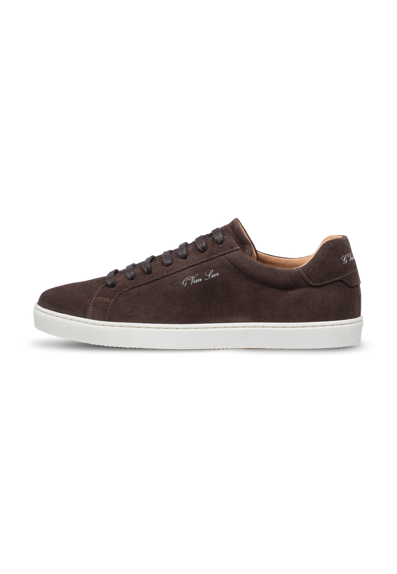 Testa di Moro bruin suède Napoli sneaker