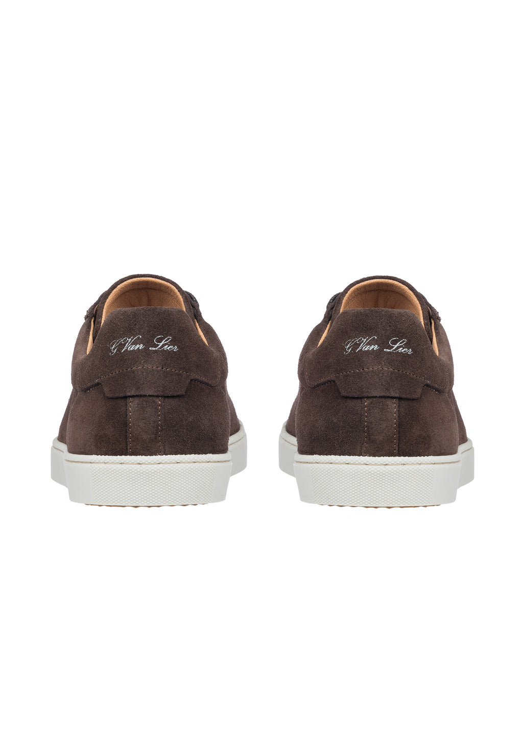 Testa di Moro bruin suède Napoli sneaker