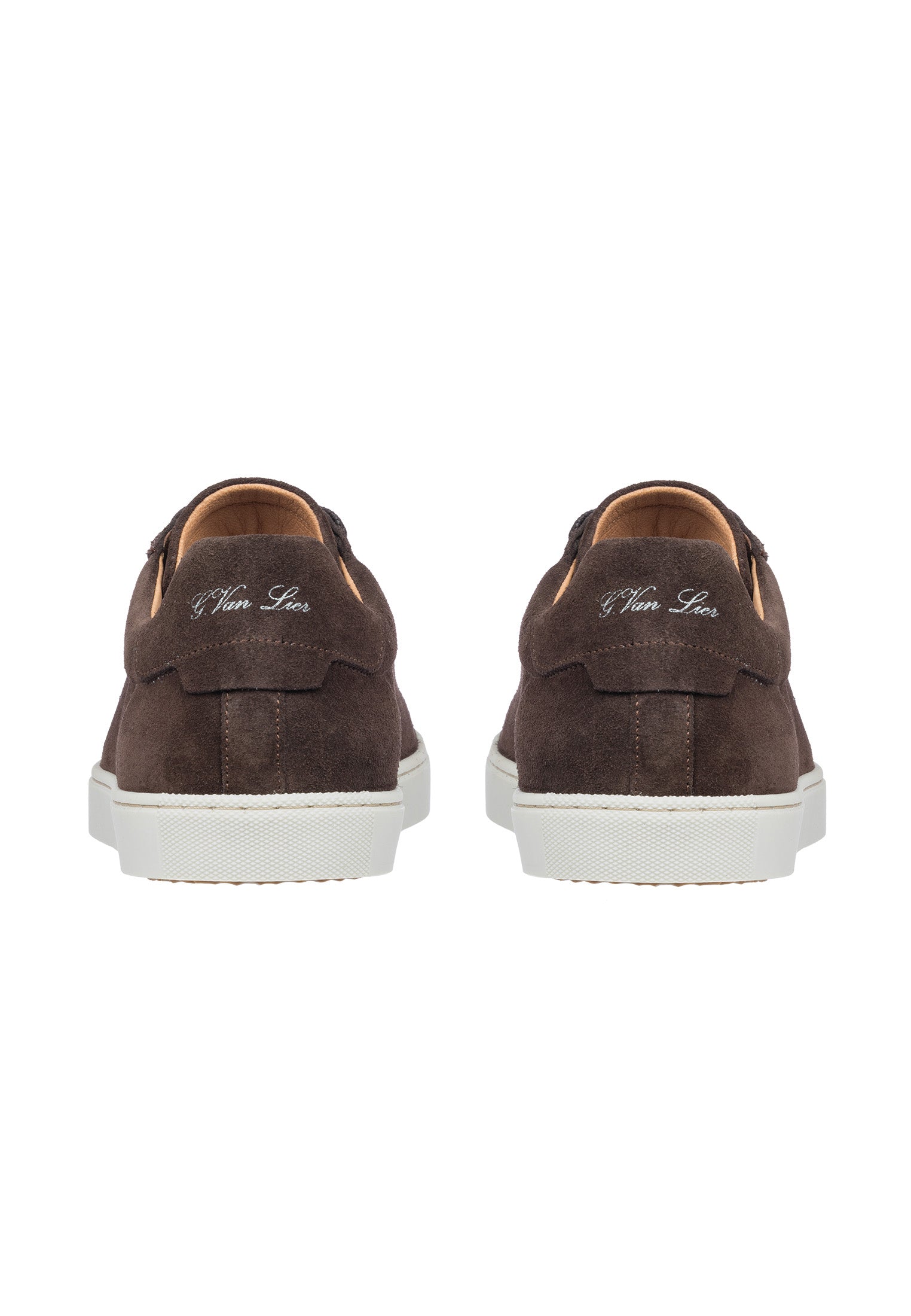 Testa di Moro bruin suède Napoli sneaker