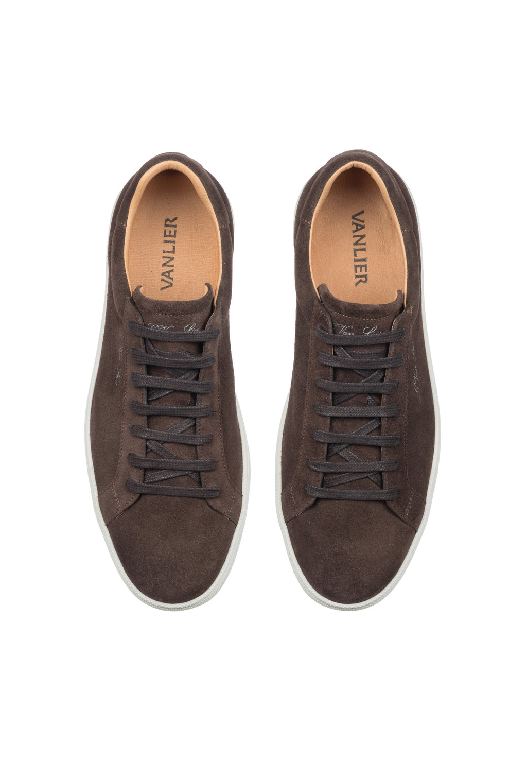 Testa di Moro bruin suède Napoli sneaker