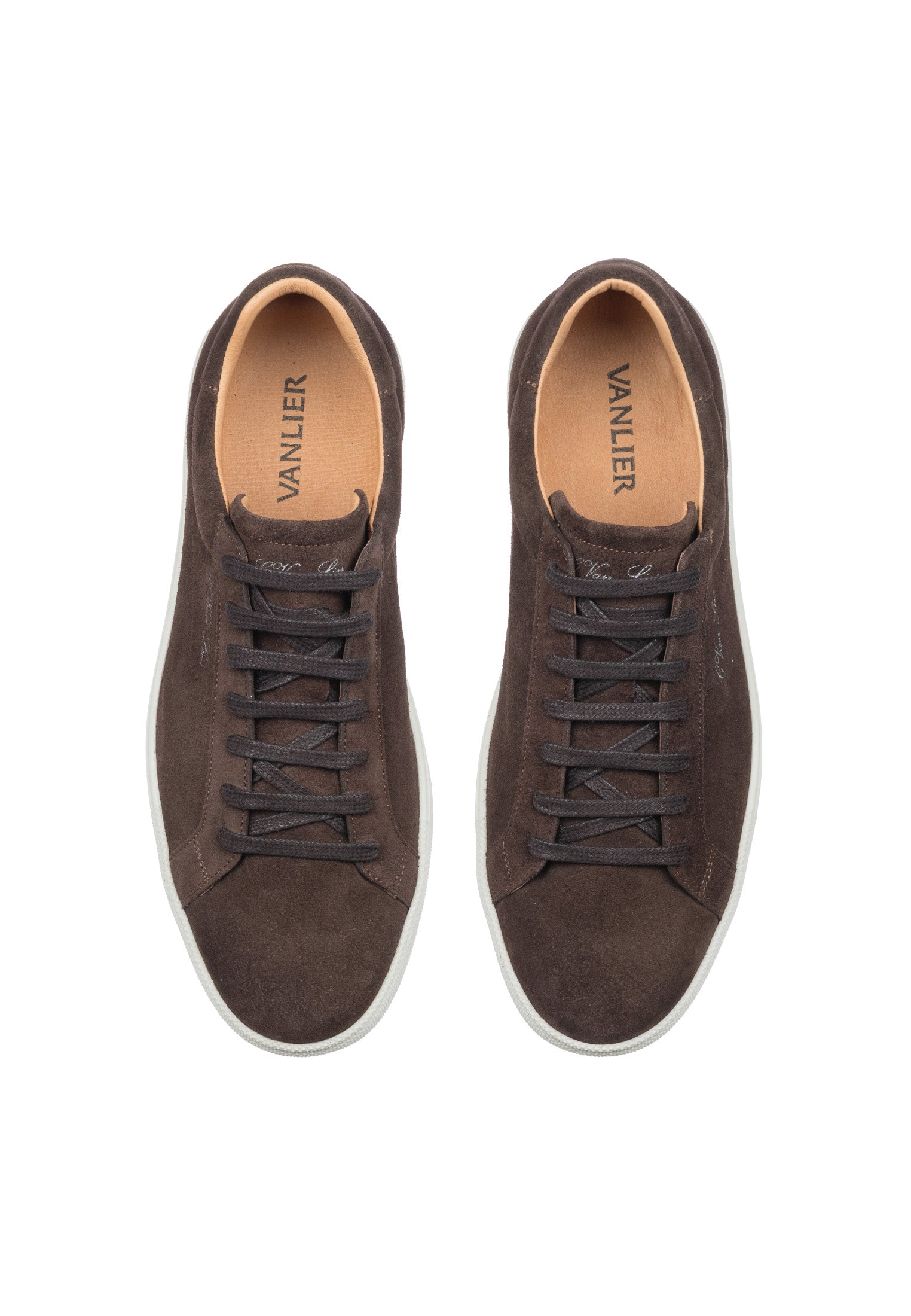 Testa di Moro bruin suède Napoli sneaker