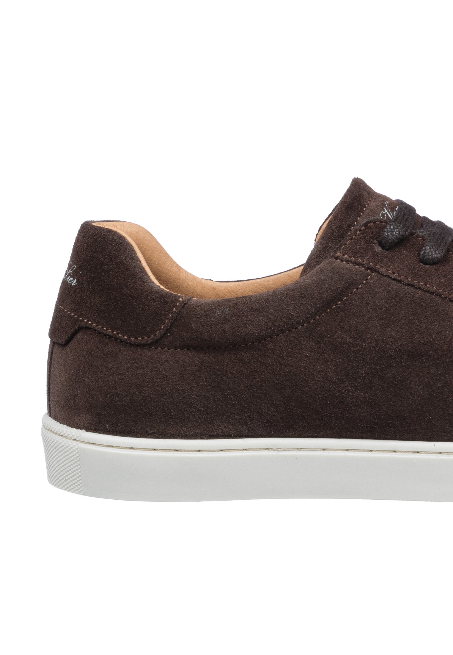 Testa di Moro bruin suède Napoli sneaker