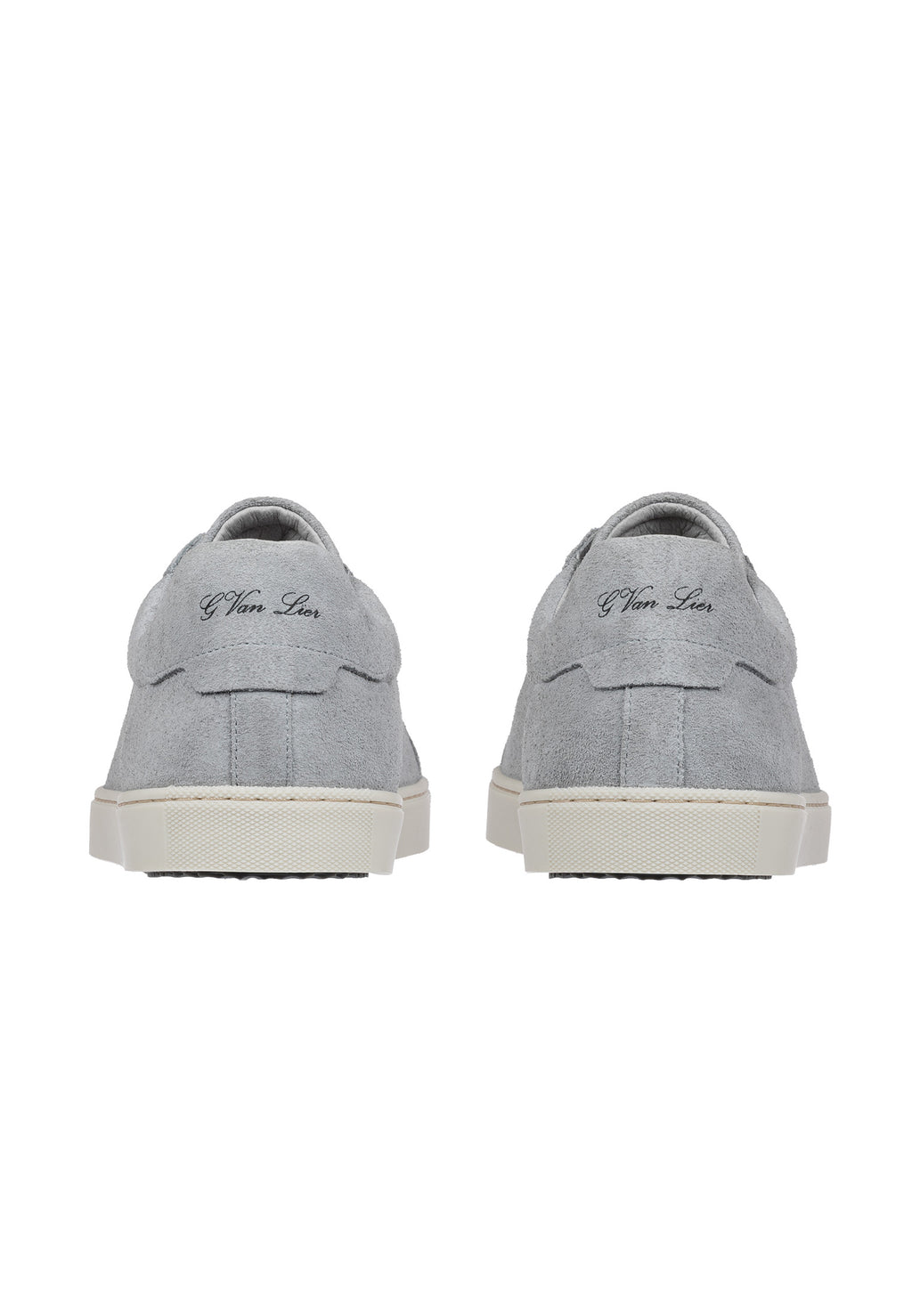 Licht grijs suède Napoli sneaker