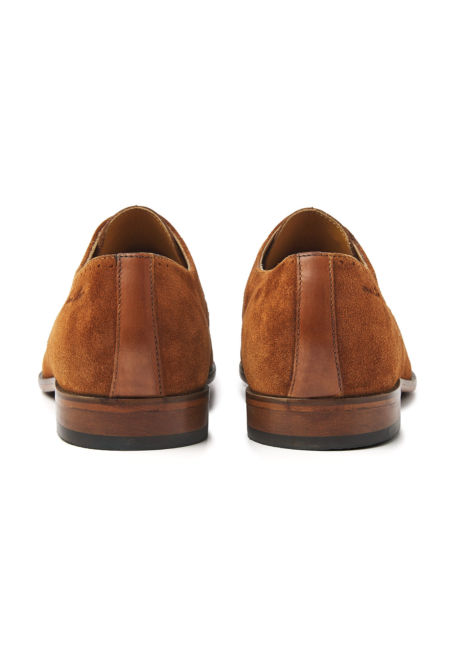 Cognac suède Rhodes veterschoen