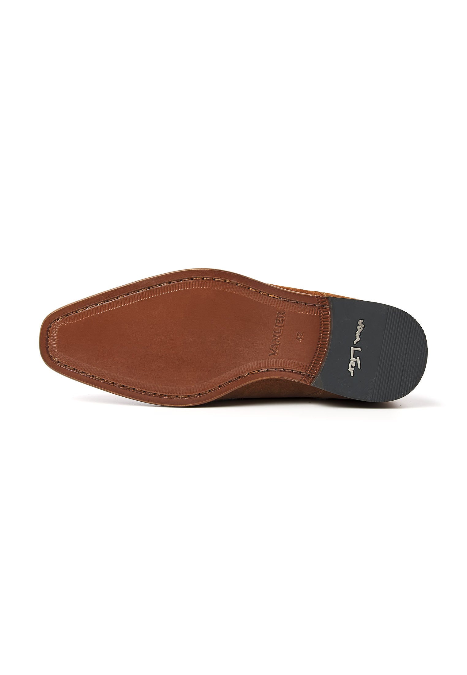 Cognac suède Rhodes veterschoen