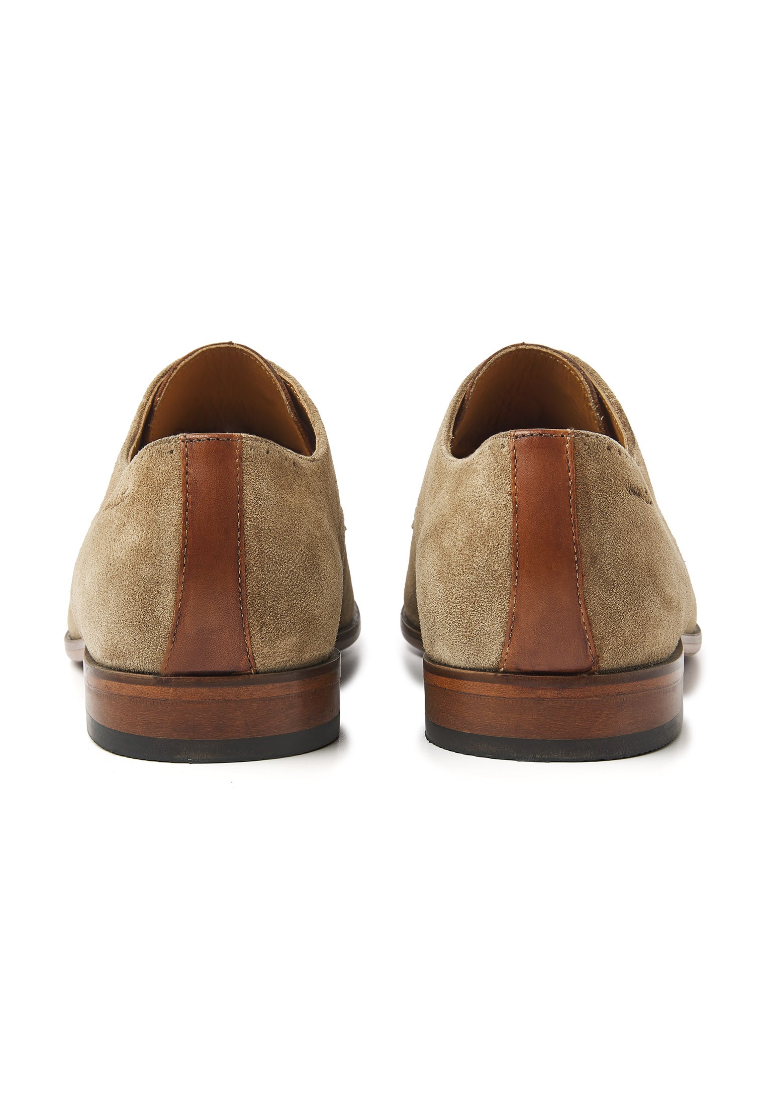 Taupe suède Rhodes veterschoen