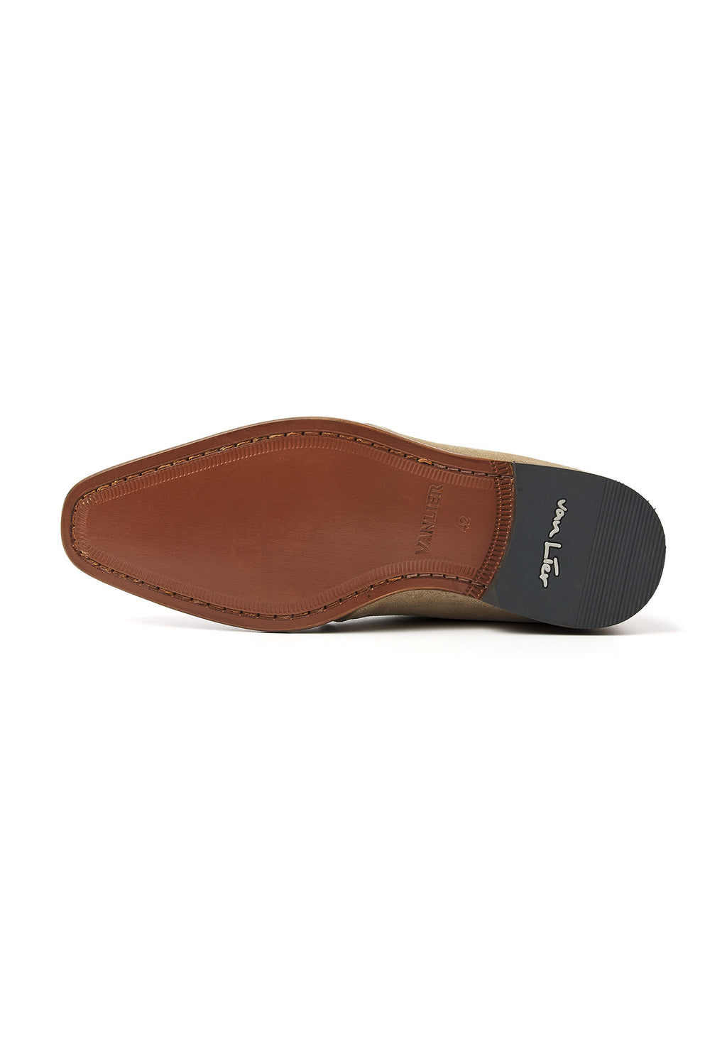 Taupe suède Rhodes halfhoge veterschoen