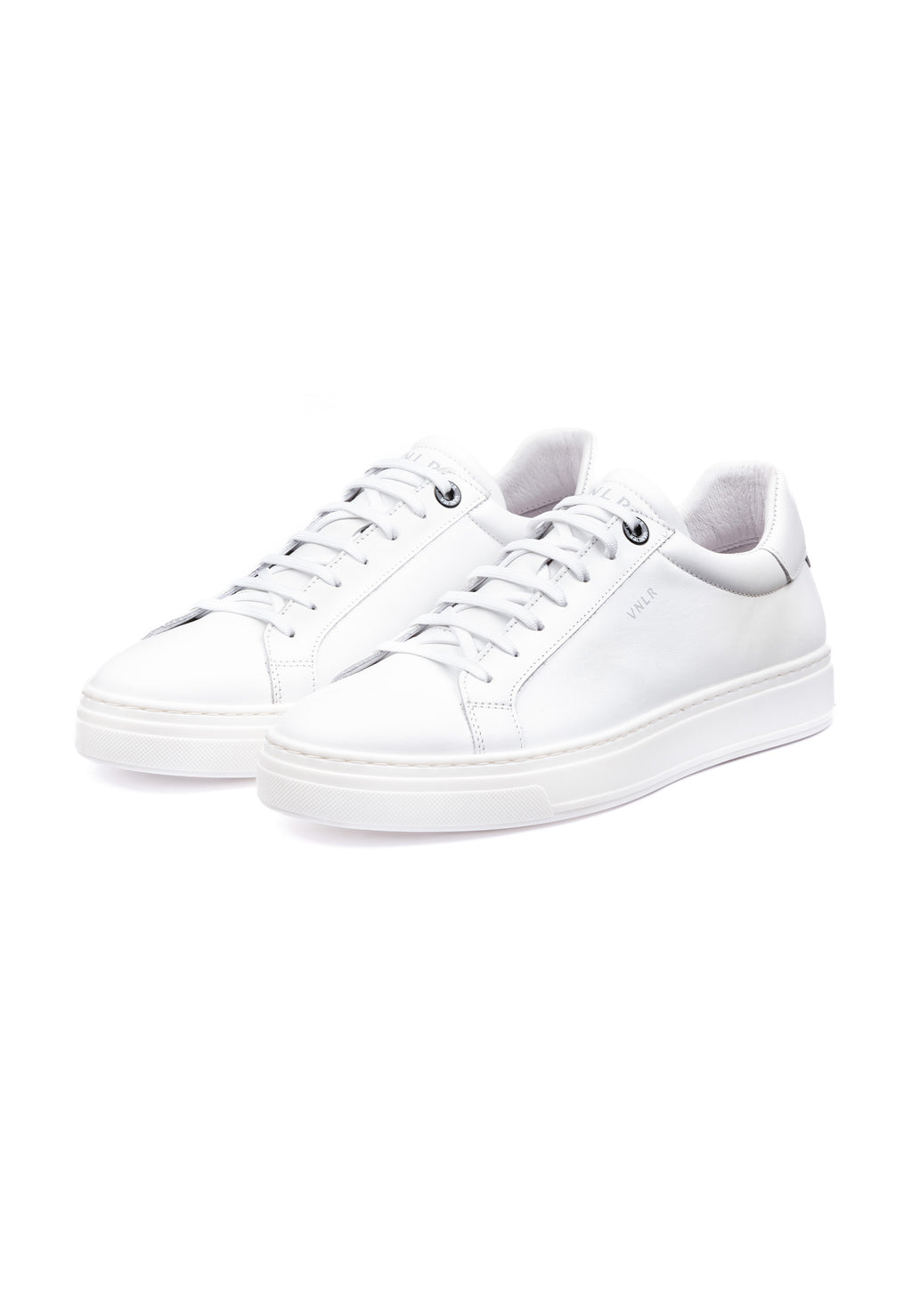 Wit gladleren Barossa sneaker
