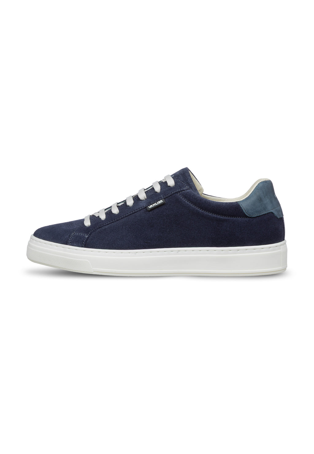 Navy blauw suède Barossa sneaker