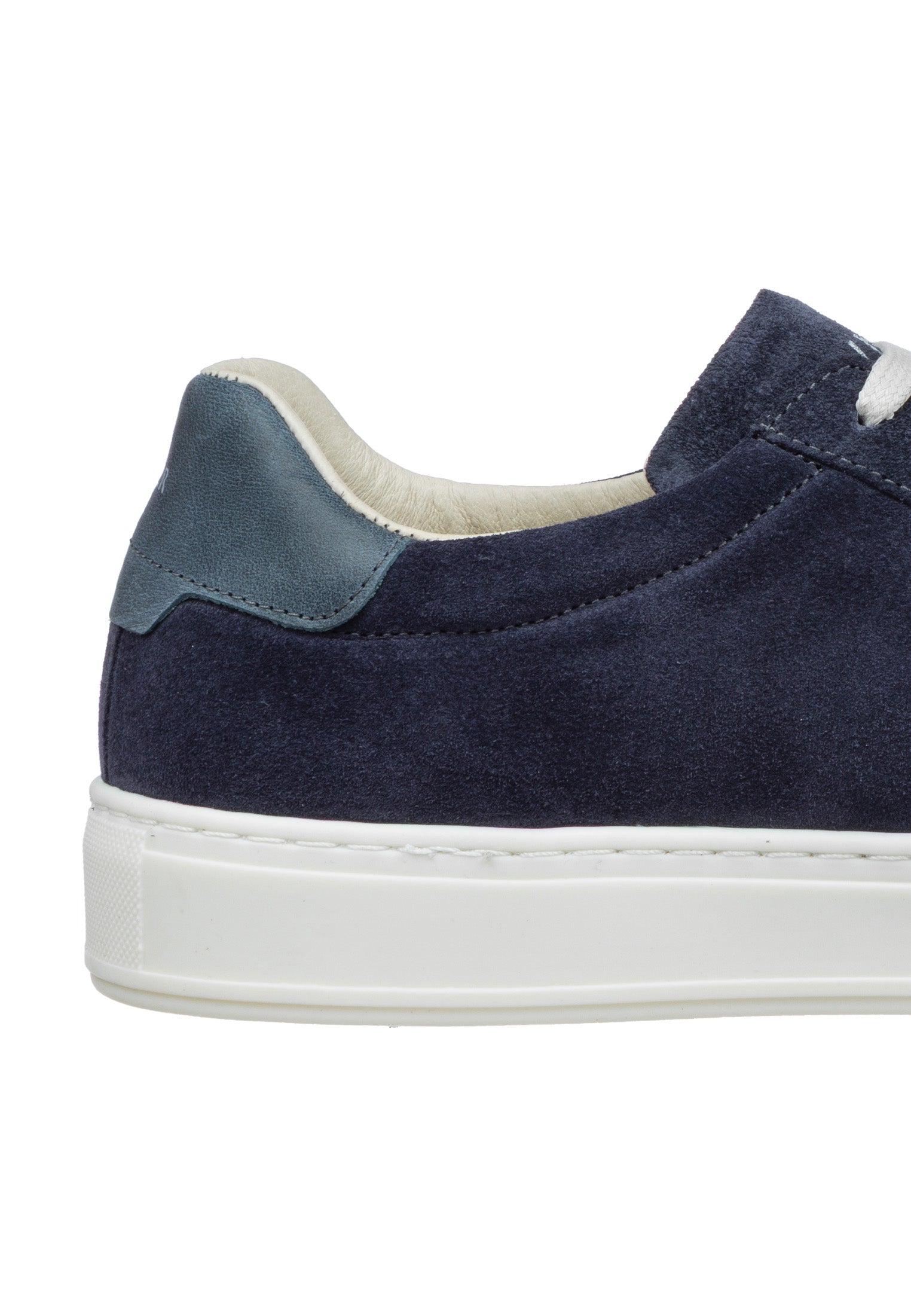 Navy blauw suède Barossa sneaker