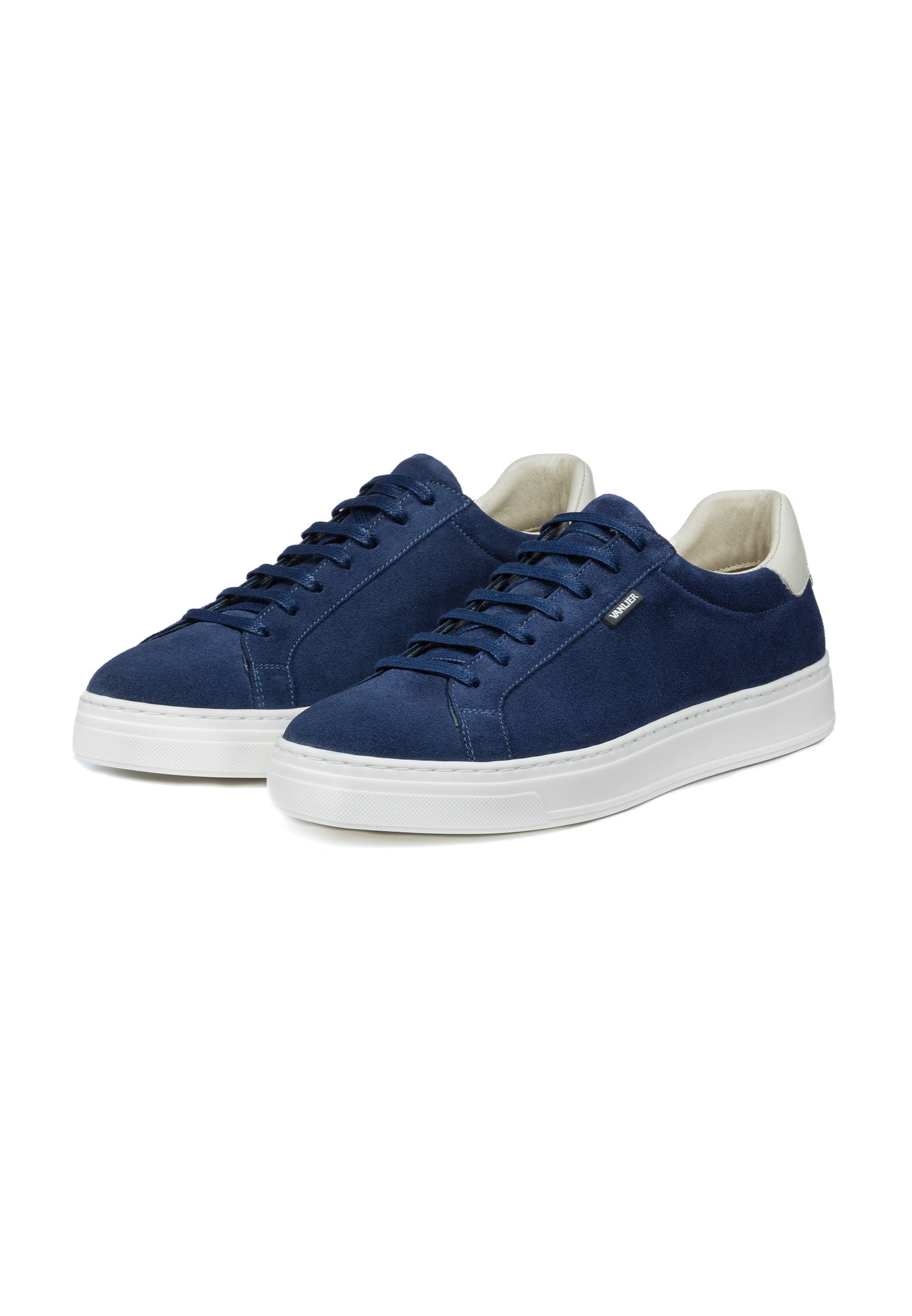 Donker blauw suède Barossa sneaker