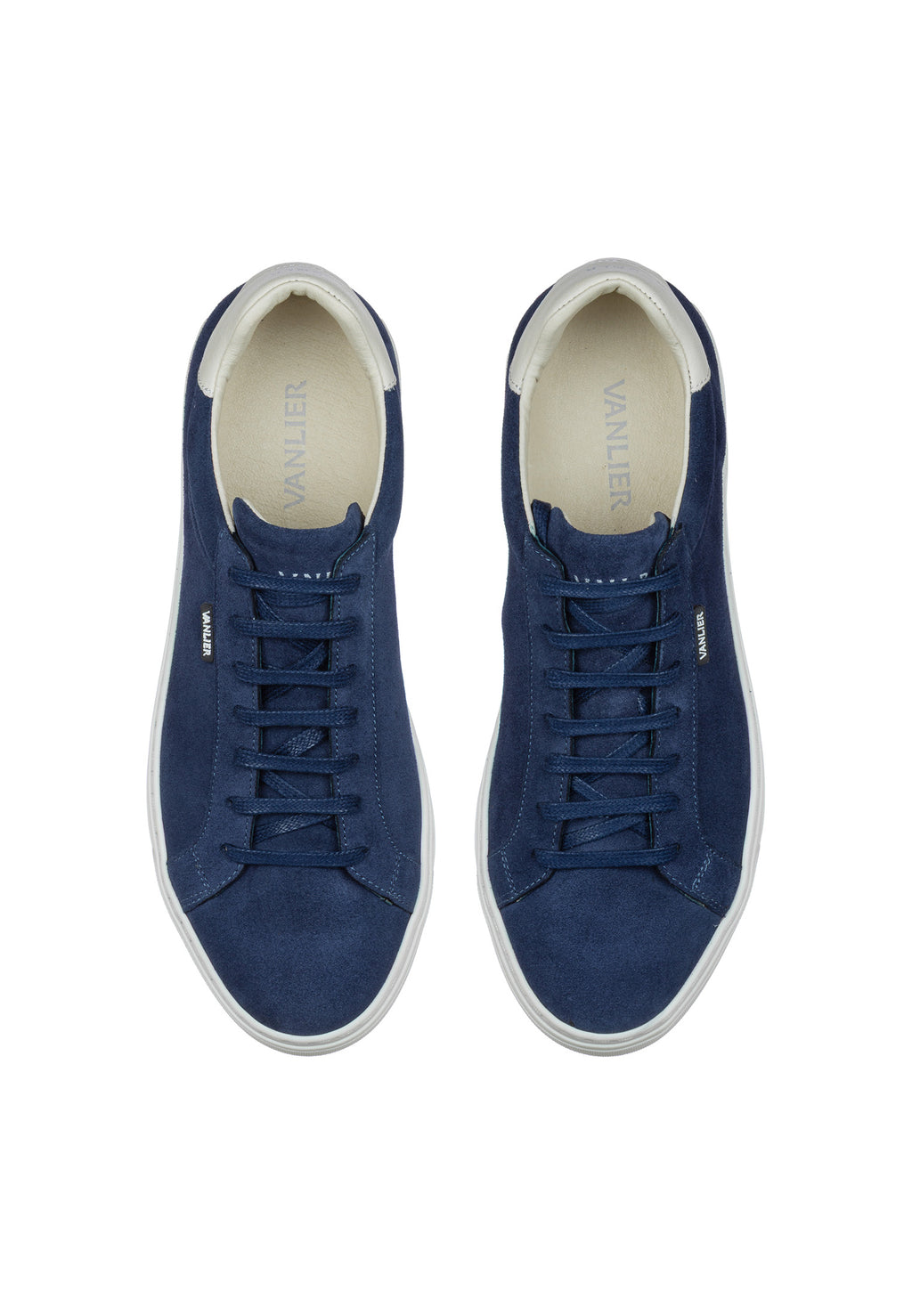 Donker blauw suède Barossa sneaker