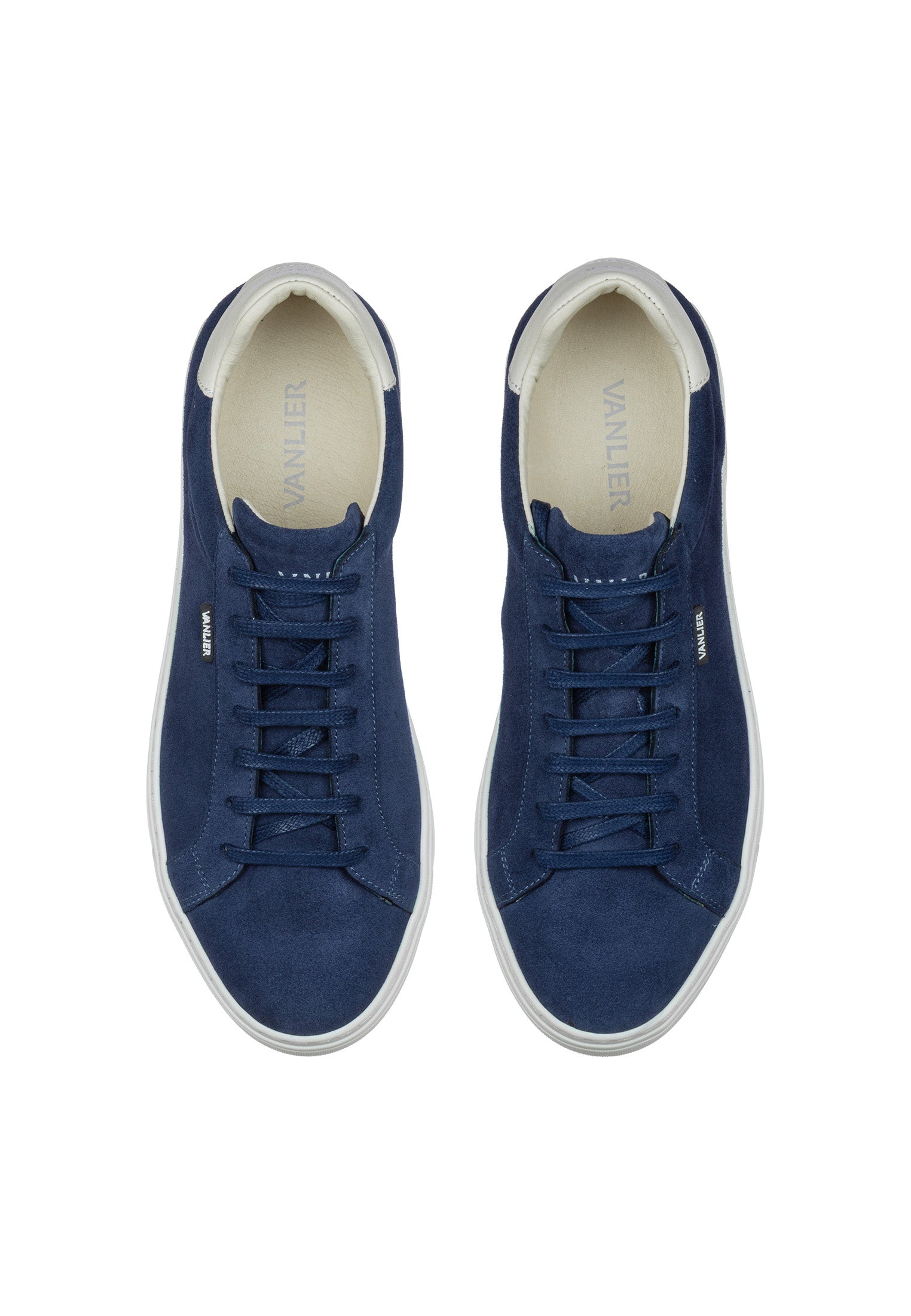 Donker blauw suède Barossa sneaker
