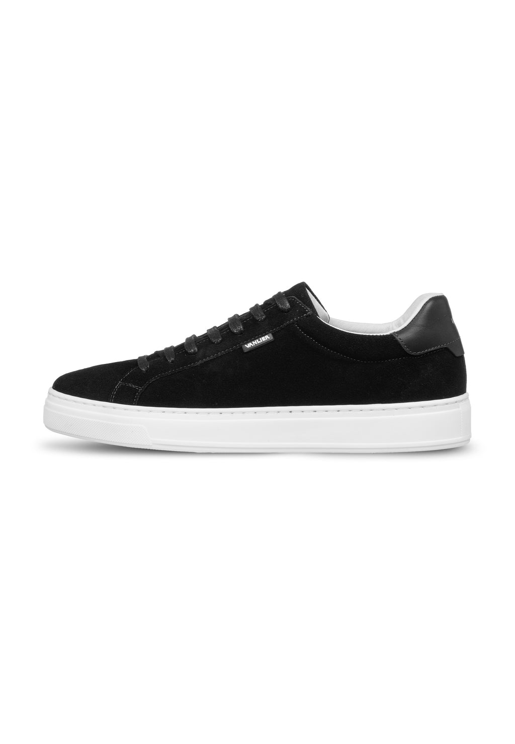Zwart suède Barossa sneaker