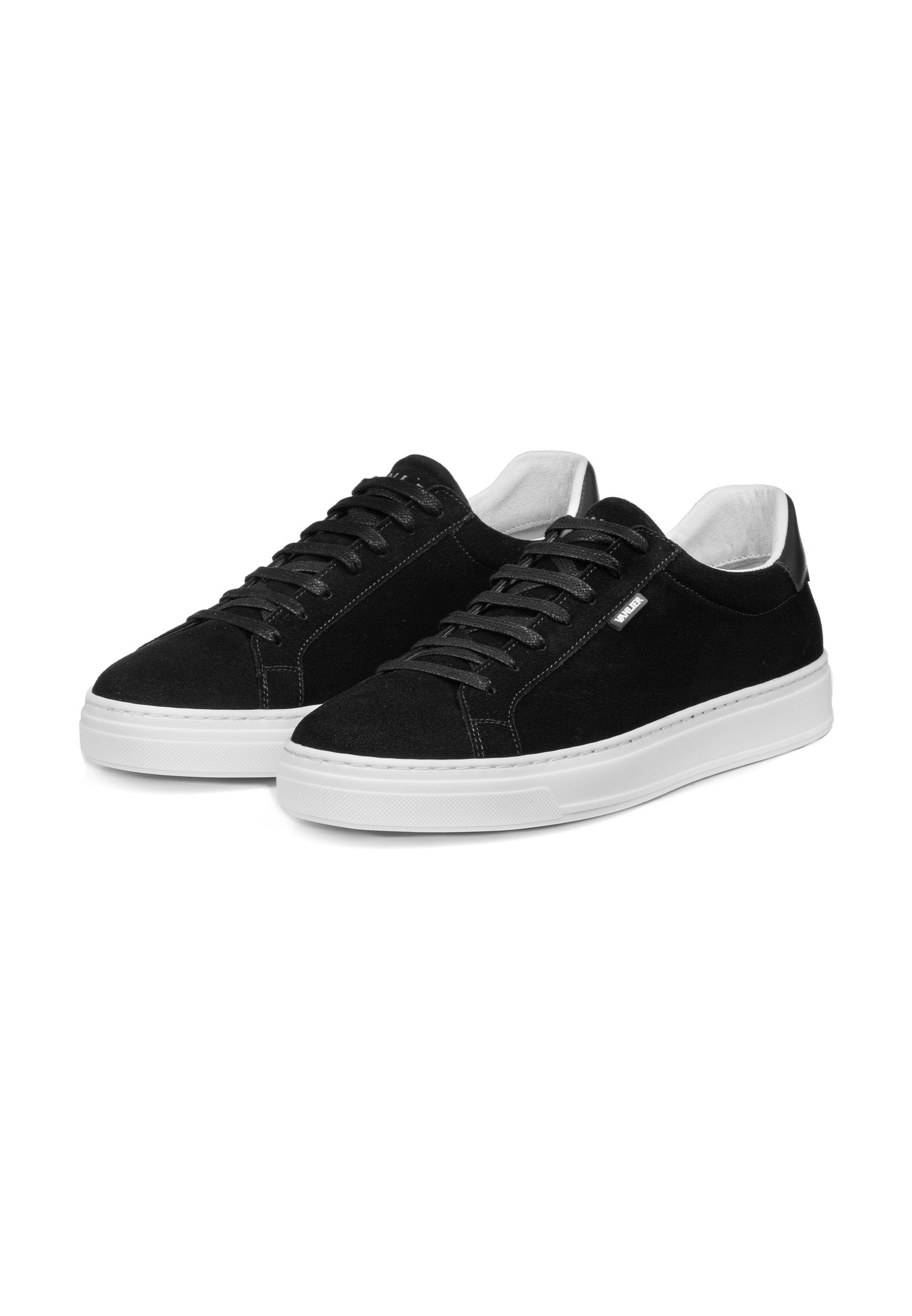 Zwart suède Barossa sneaker