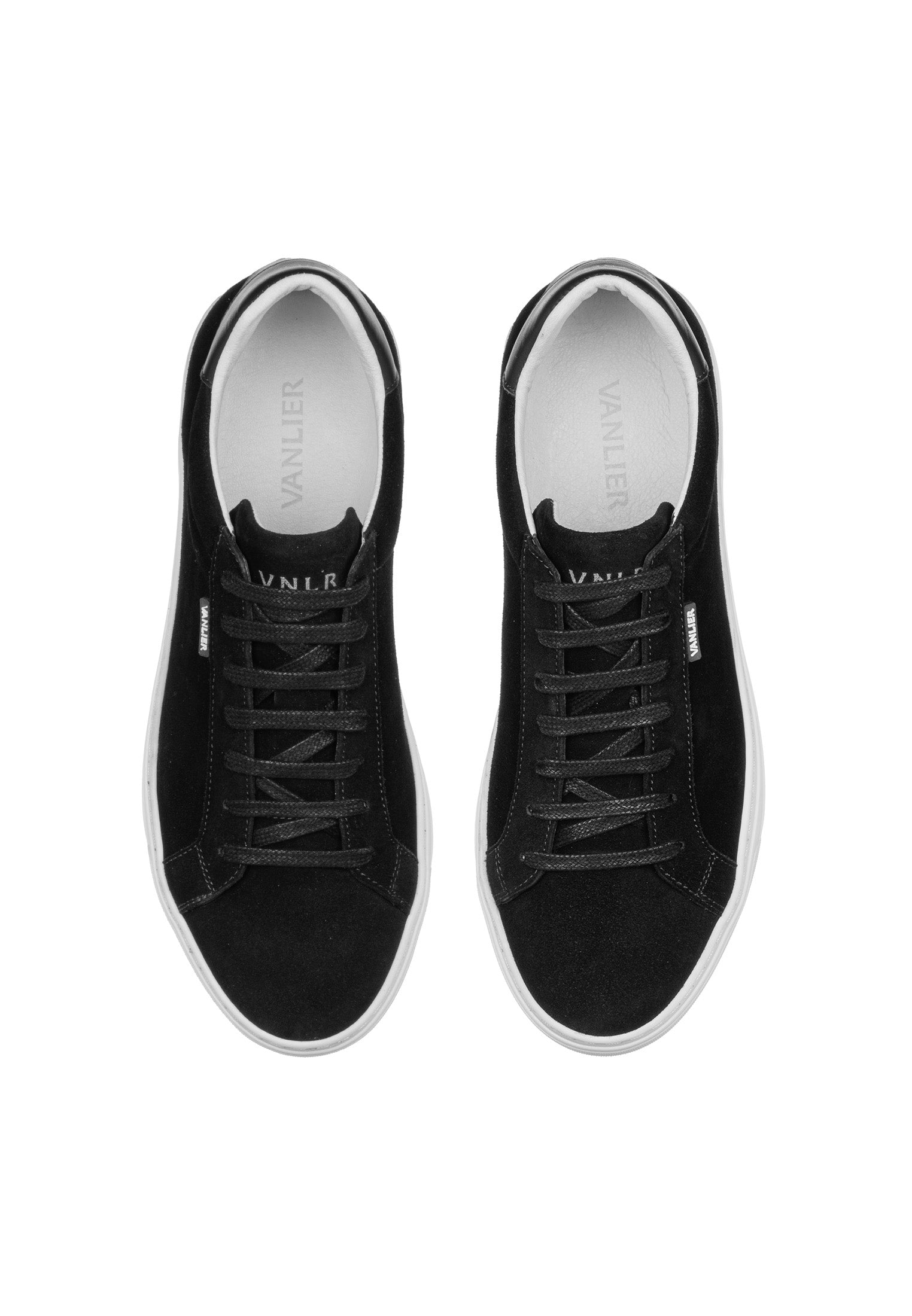 Zwart suède Barossa sneaker