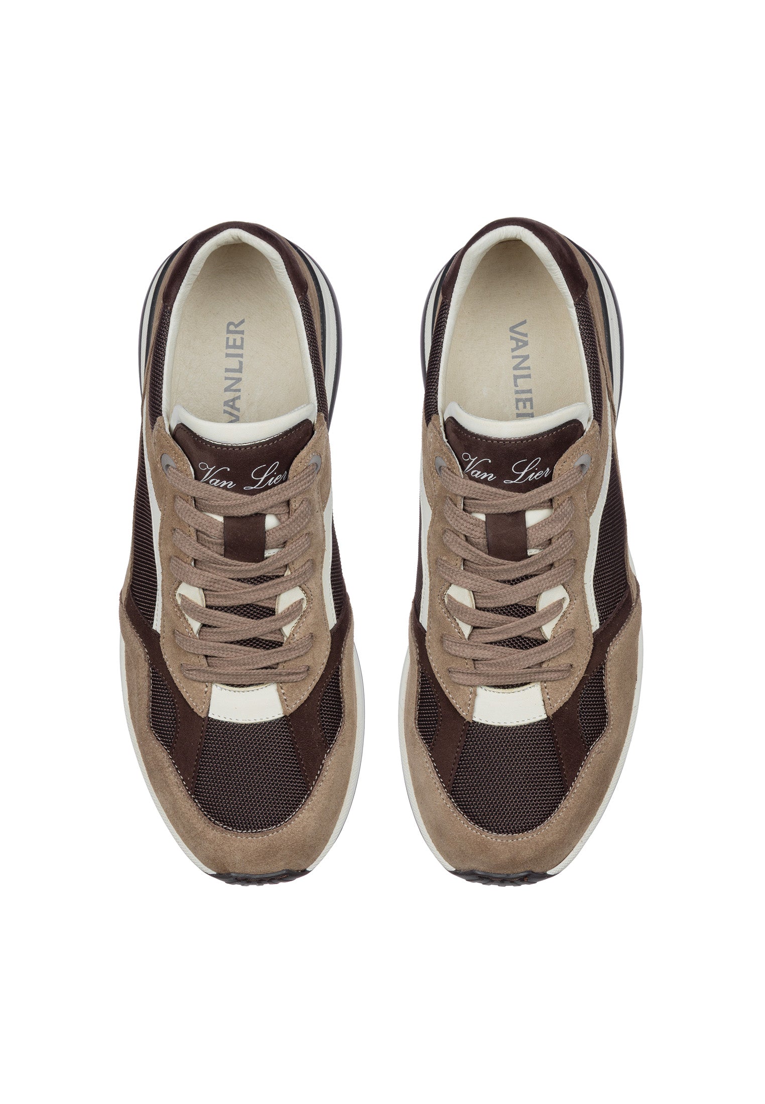 Zand beige combi Ferro sneaker