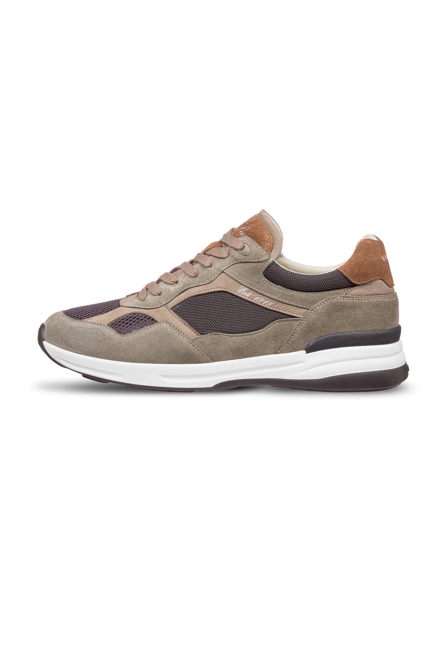 Taupe combi Ferro sneaker