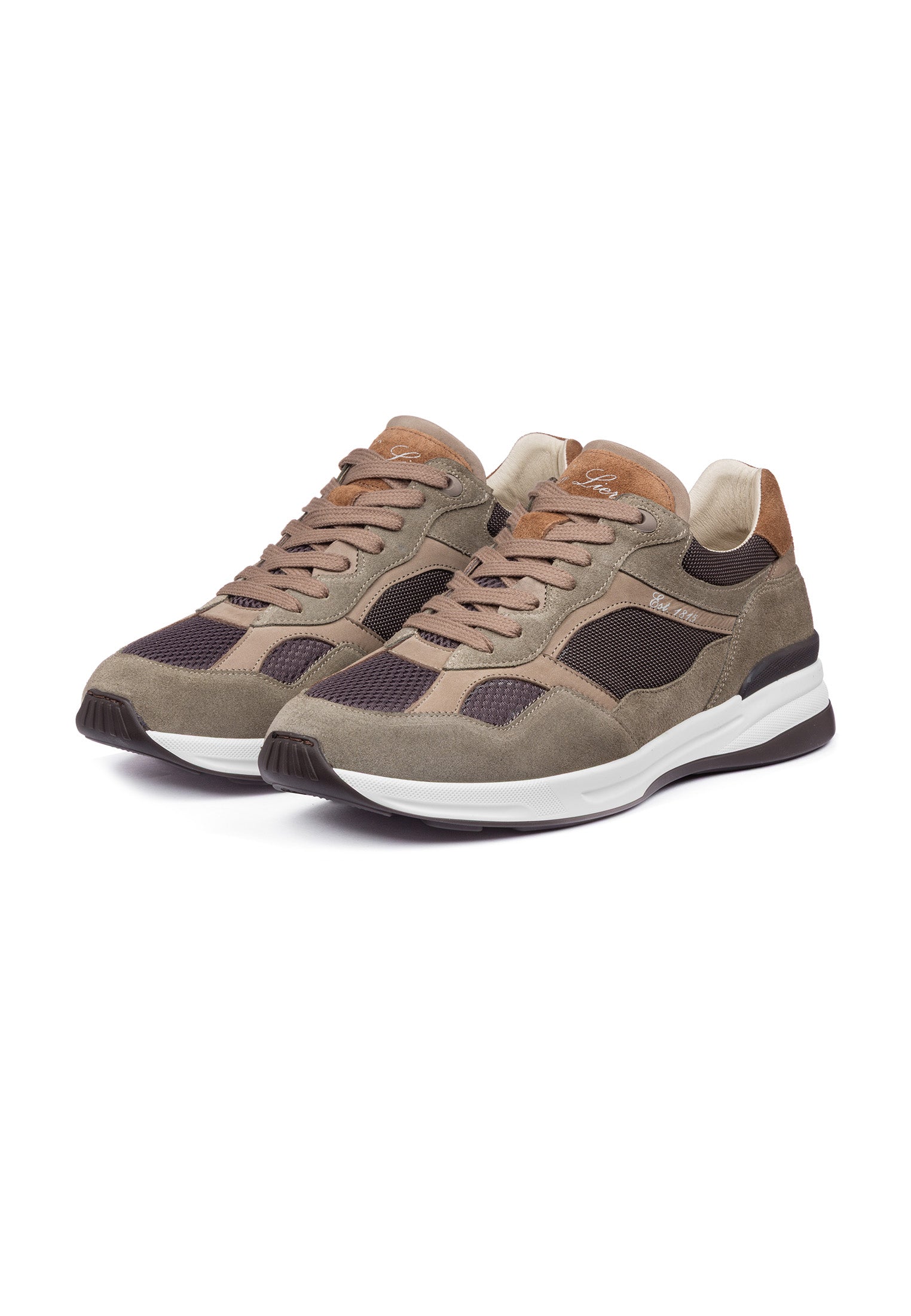 Taupe combi Ferro sneaker