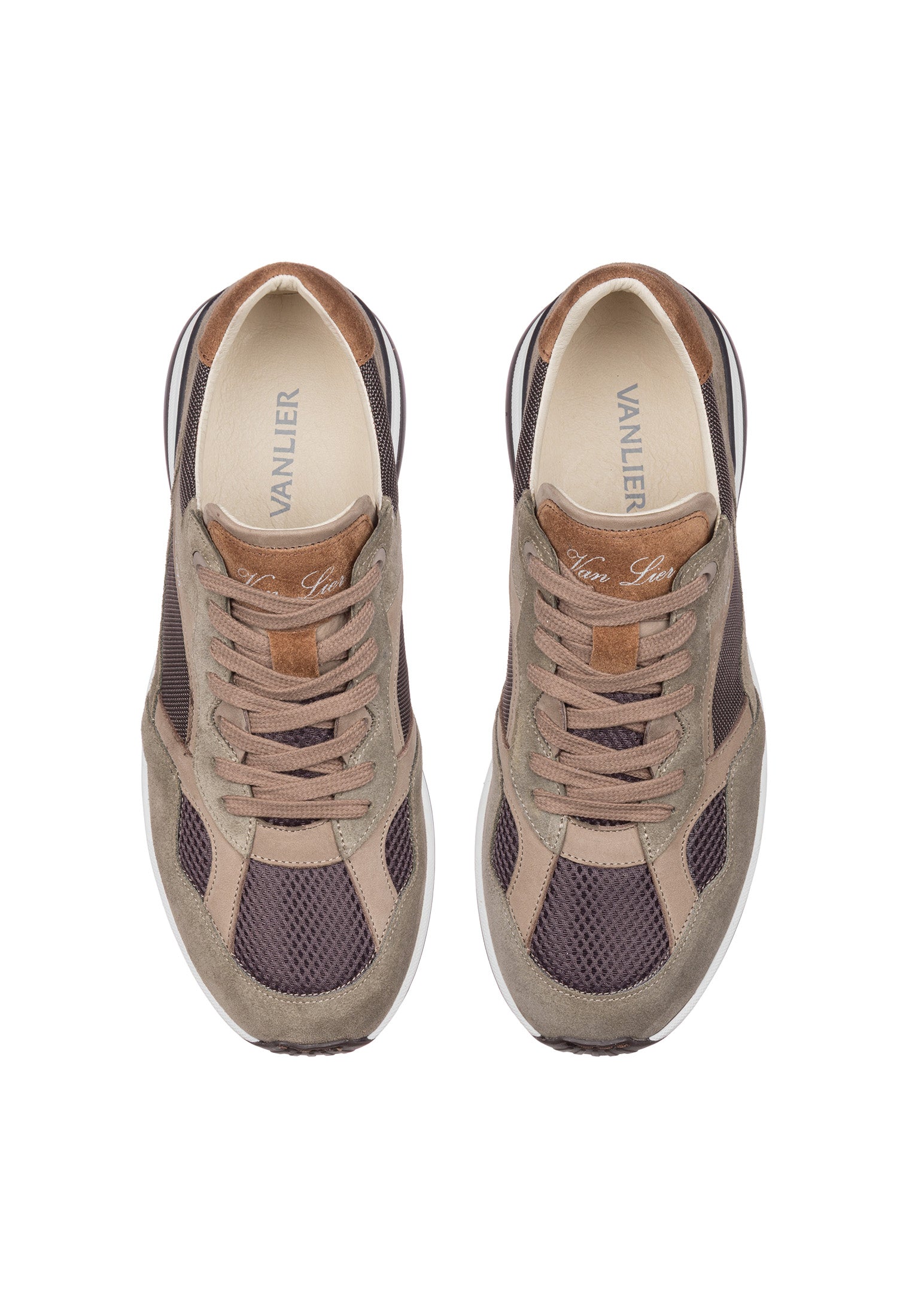 Taupe combi Ferro sneaker