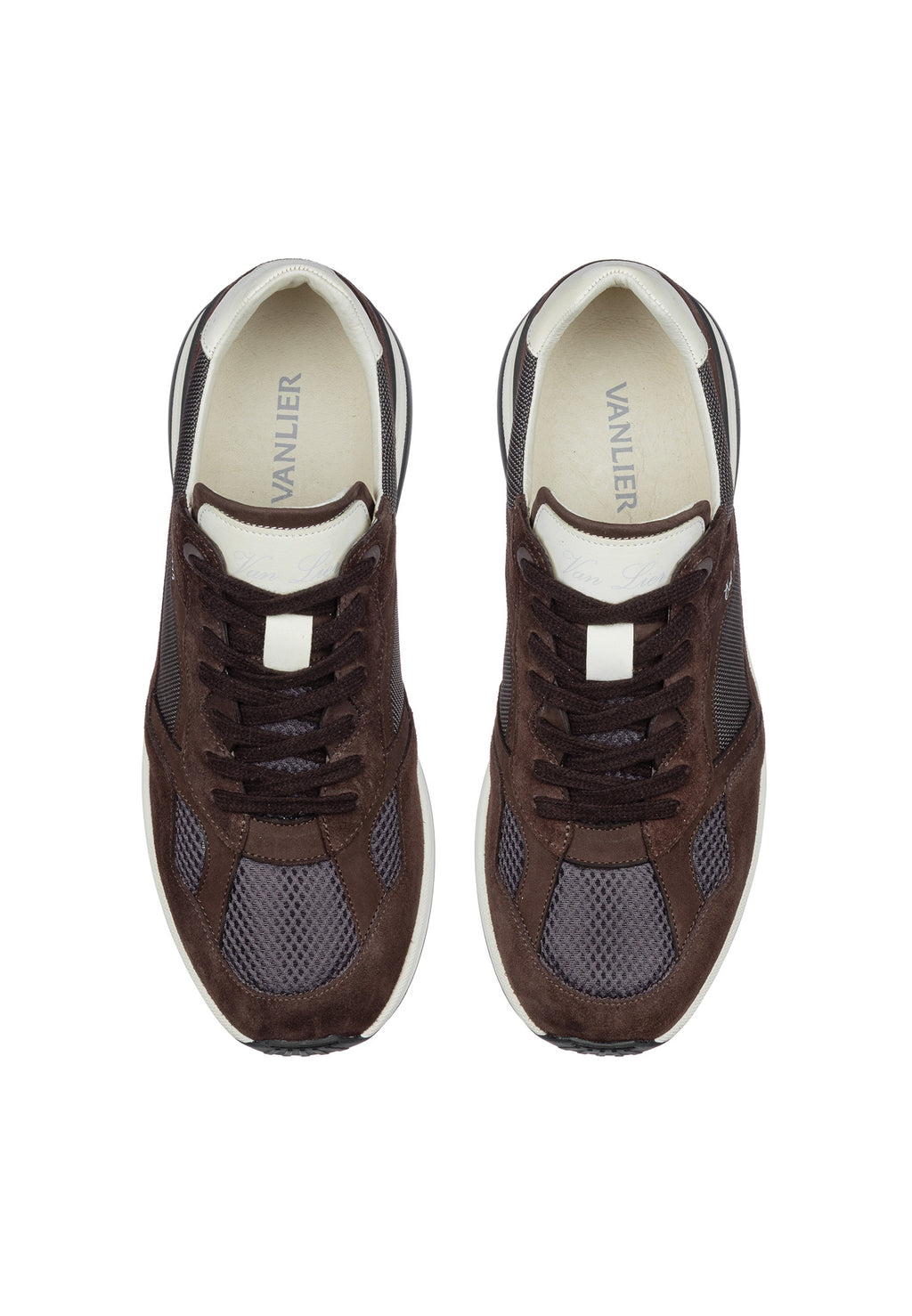Testa di Moro bruin combi Ferro sneaker