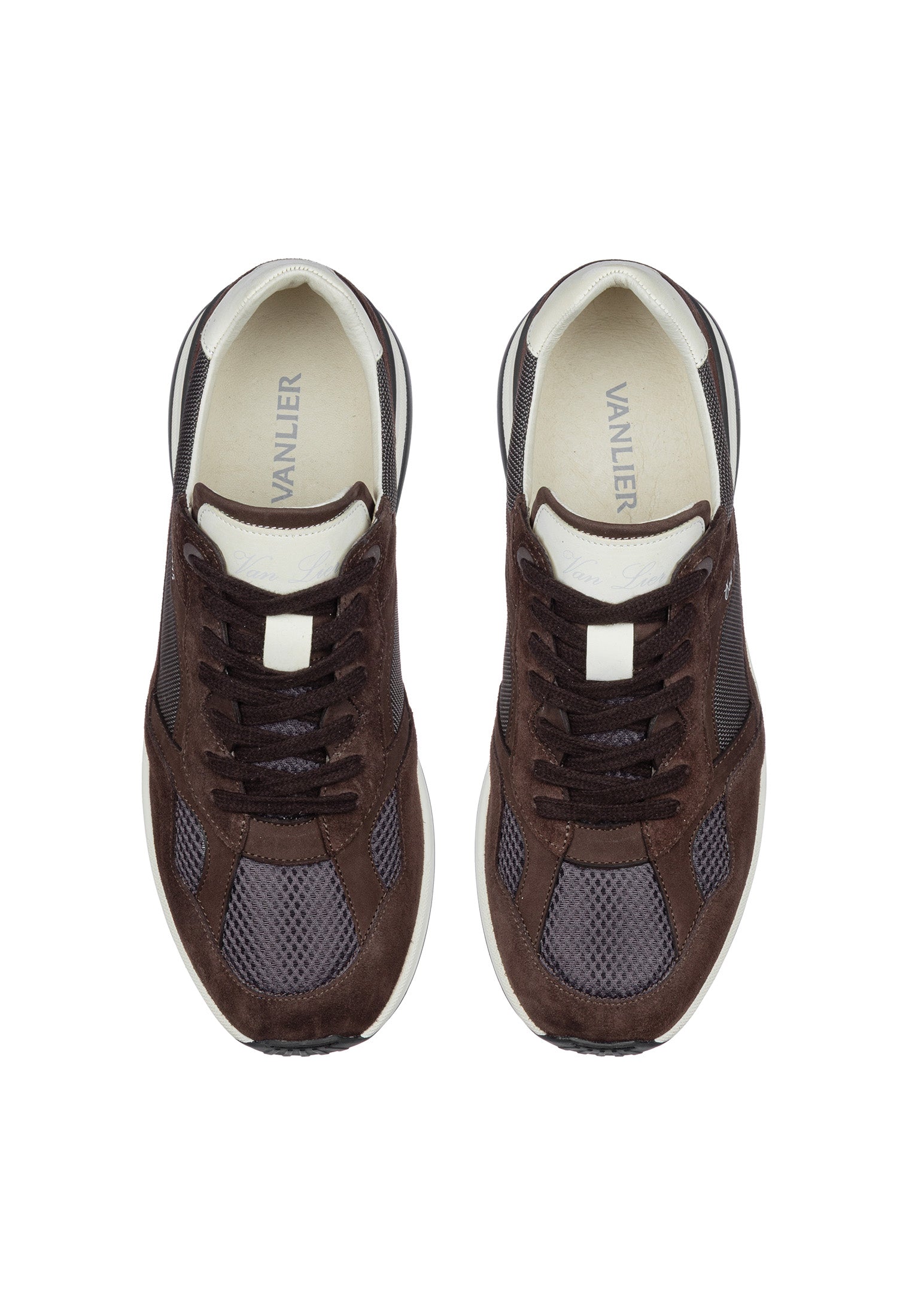 Testa di Moro bruin combi Ferro sneaker