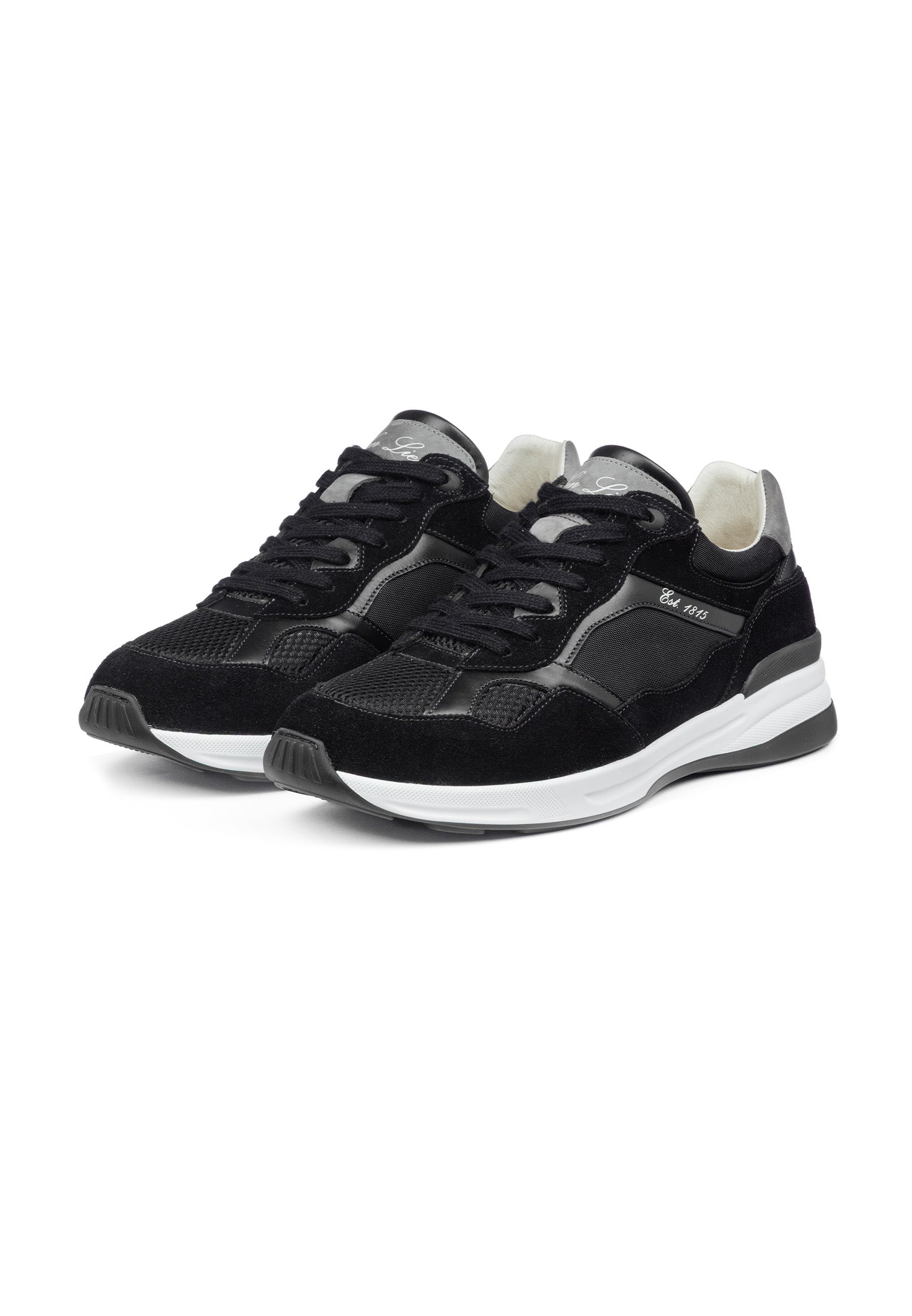 Zwart combi Ferro sneaker