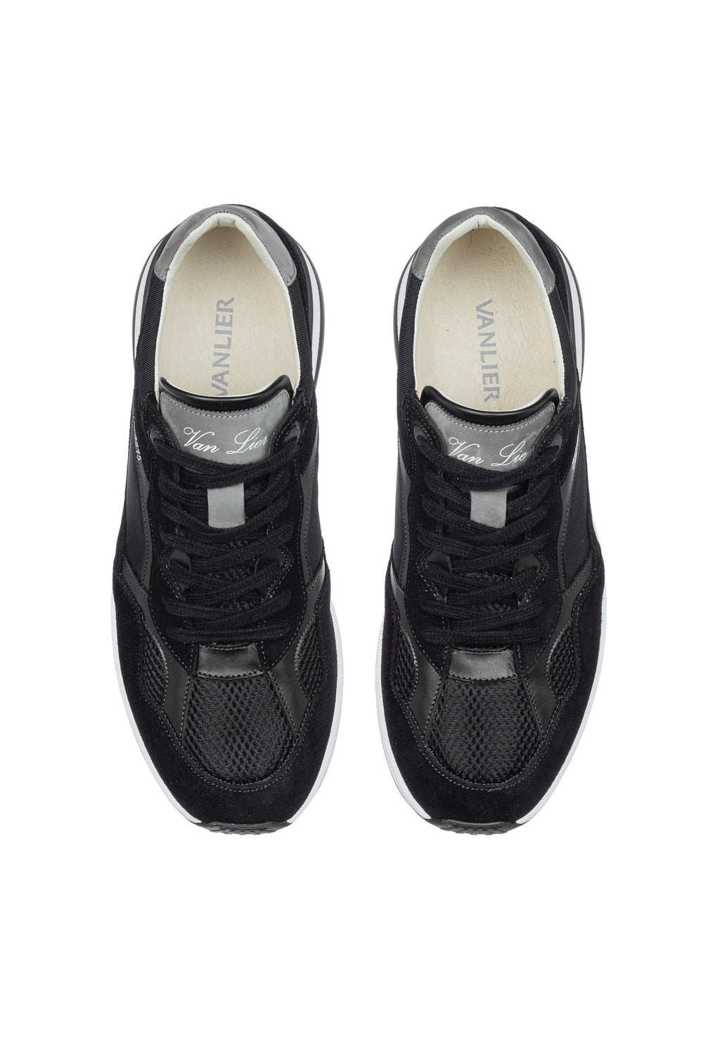 Zwart combi Ferro sneaker