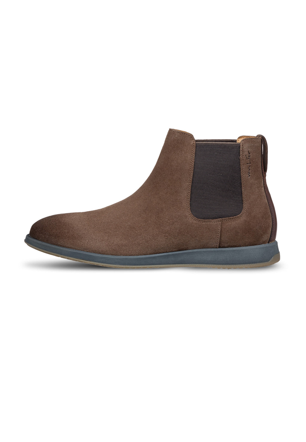 Taupe suède Ticino chelsea boot – VANLIER - Main Image