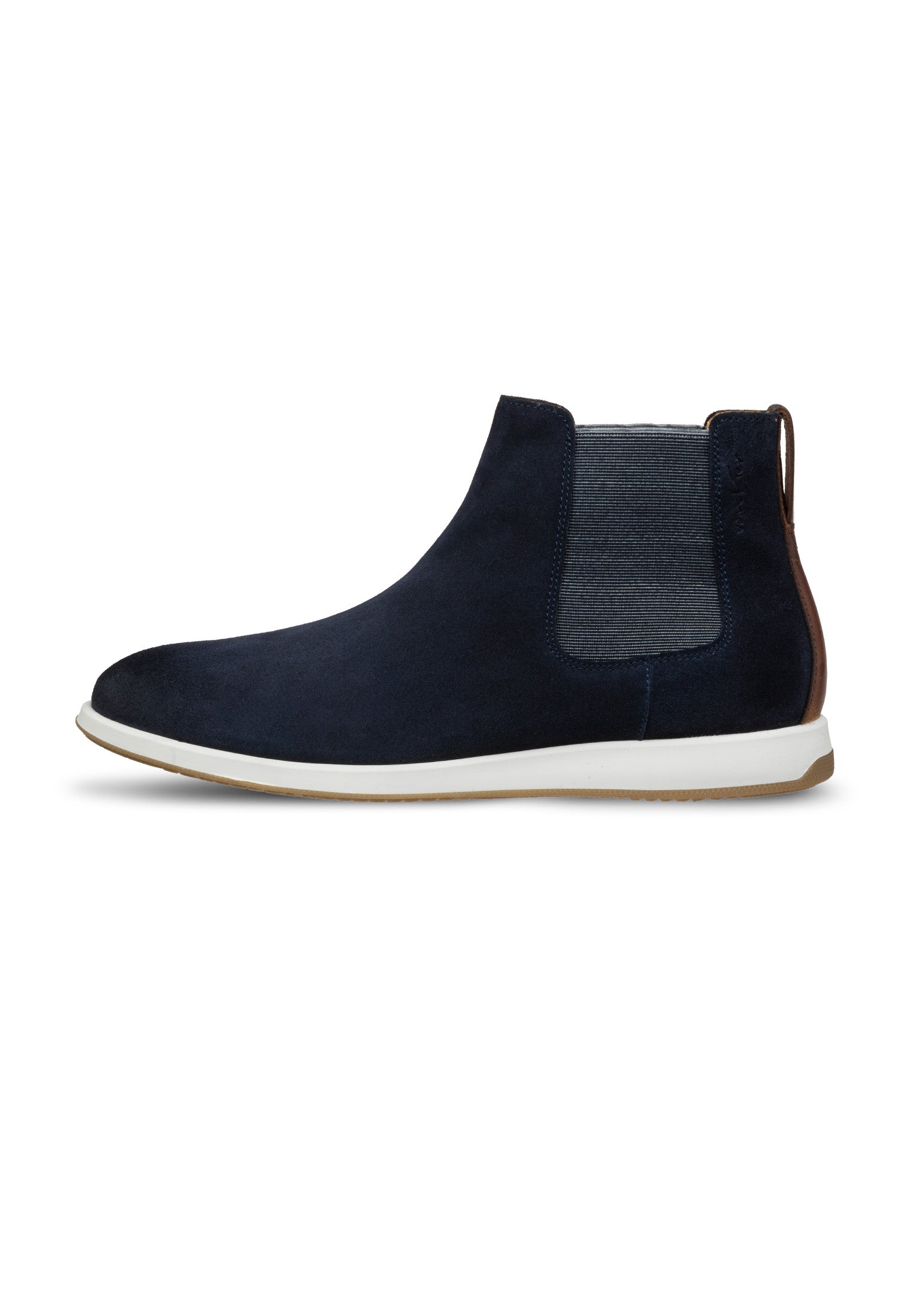 Navy blauw suède Ticino chelsea boot