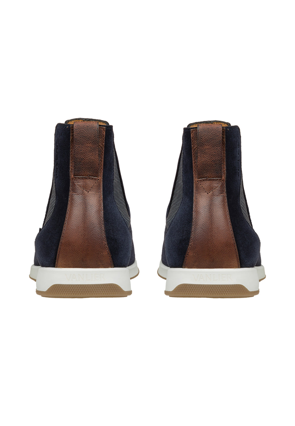 Navy blauw suède Ticino chelsea boot
