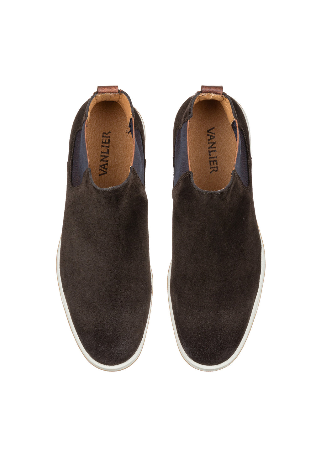 Donker bruin suède Ticino chelsea boot